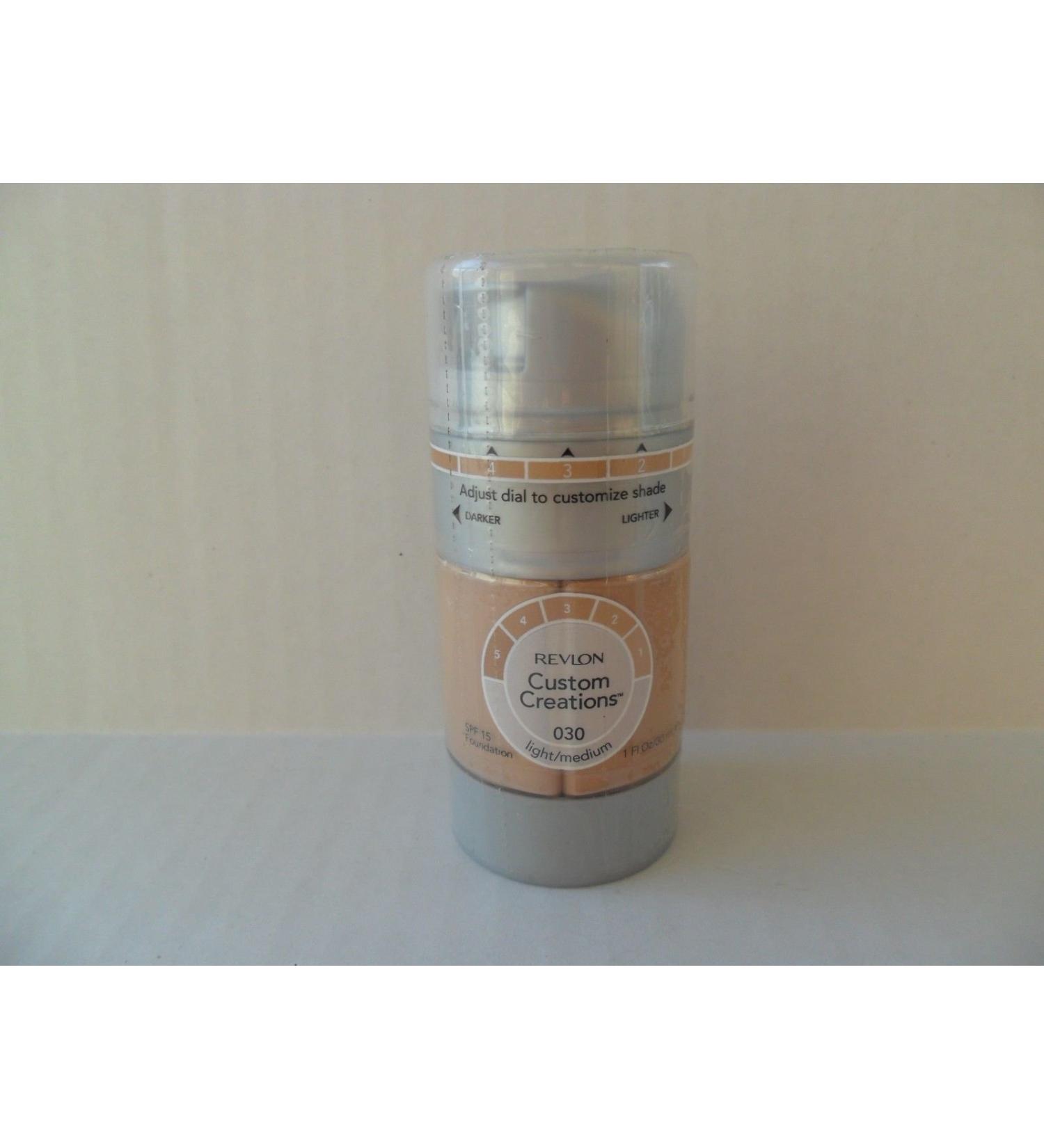 Revlon Custom Creations Foundation  Light Medium 030  1 Ounce