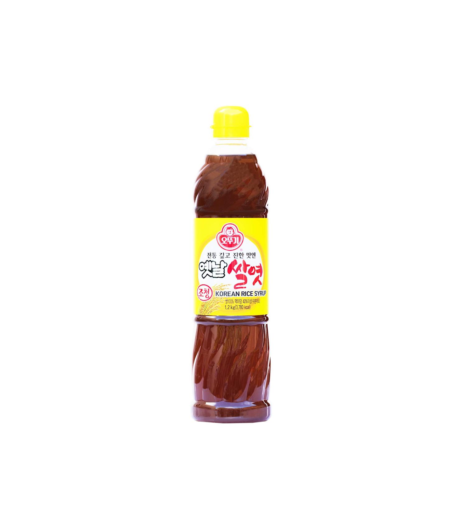 Ottogi 100% Korean Rice Syrup 700g/24oz (Jocheong Yetnal Ssalyeot) - Authentic Korean Sweetener - Buy Online on GoSupps.com