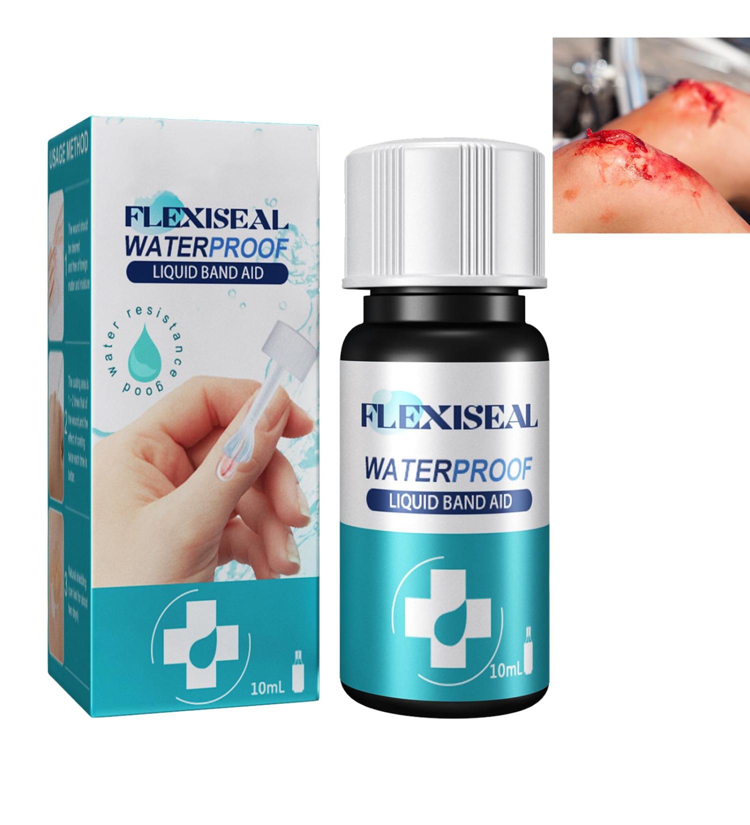 KOAHDE Gel Liquid Bandage 10ML - Breathable & Waterproof Wound Care for Minor Cuts - Buy Online on GoSupps.com