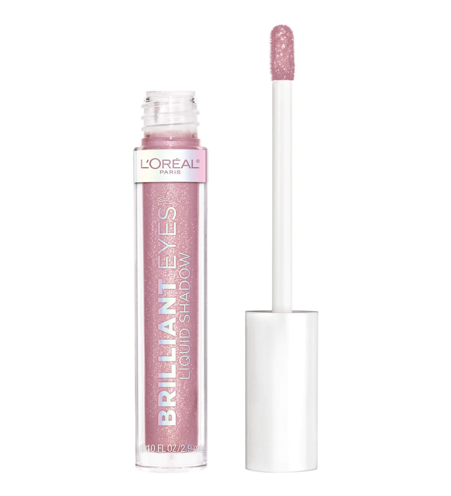 L'Or al Paris Brilliant Eyes Shimmer Liquid Eye Shadow in Amethyst Quartz - 0.1 fl oz (Pack of 1) - Buy Online on GoSupps.com