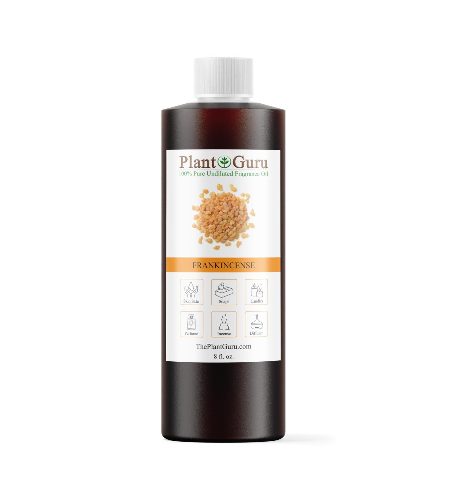 Frankincense Fragrance Oil 8 fl. oz. Scented Oil for DIY Soap Making Candles Bath Bombs Body Butters. Used in Aromatherapy Diffusers Burners and Warmers. Great Addition to Lotions and Creams. - Buy Online on GoSupps.com