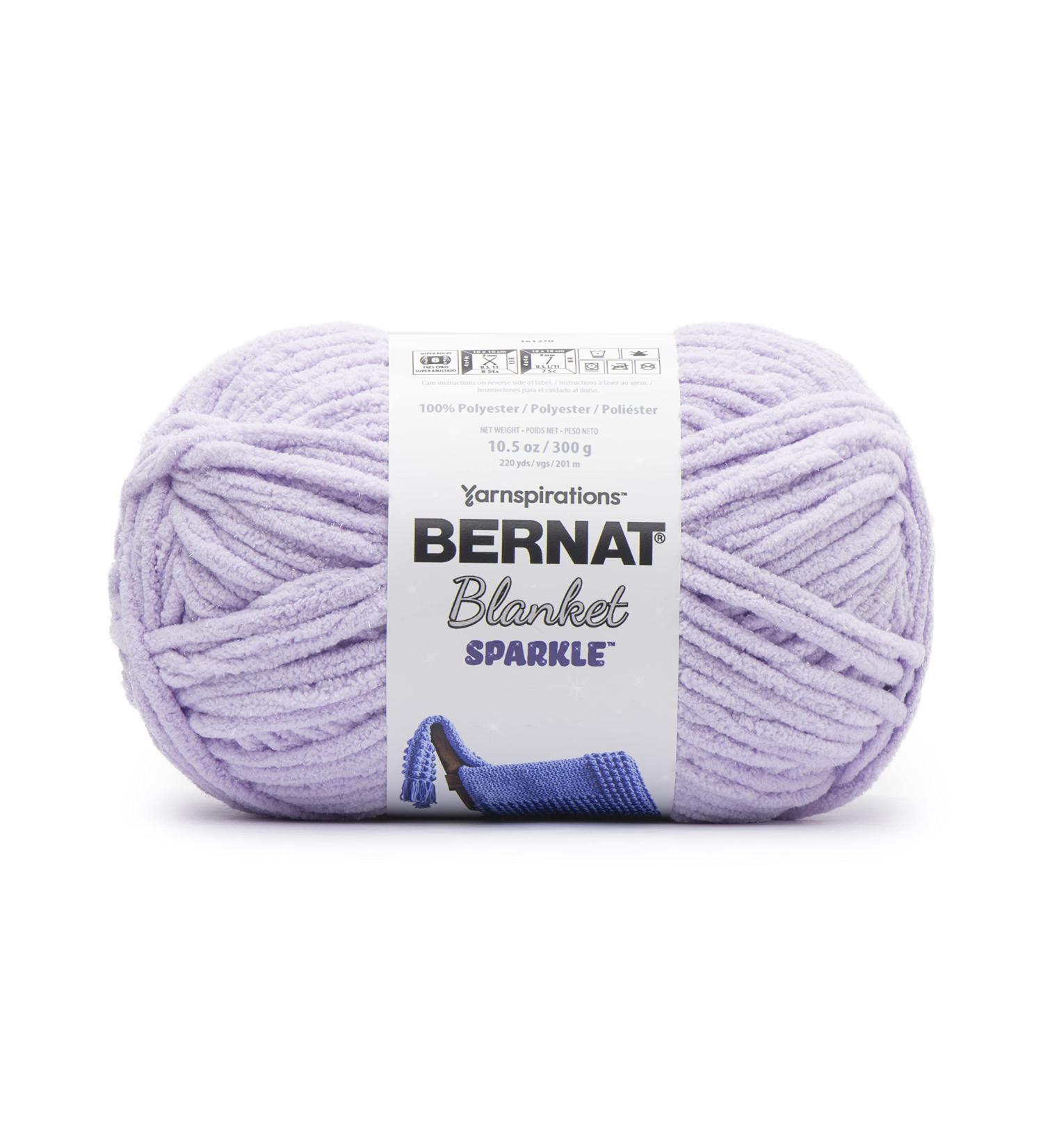Bernat Blanket Sparkle 300g - Lavender Sparkle