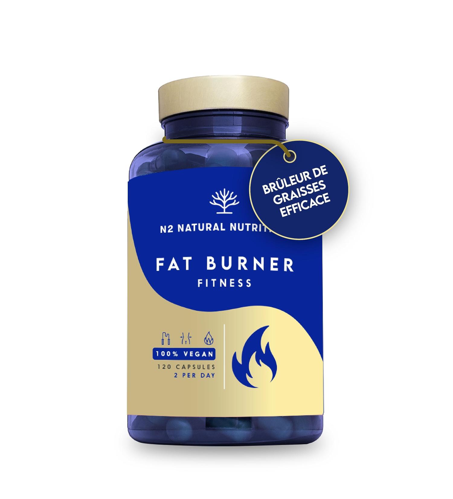 Capsules for Weight Loss | 100% Natural with Green Tea Guarana L-Carnitine and Green Coffee | Stimulates Thermogenesis | Vegan Certified | Made in the EU | N2 Natural Nutrition - Buy Online on GoSupps.com