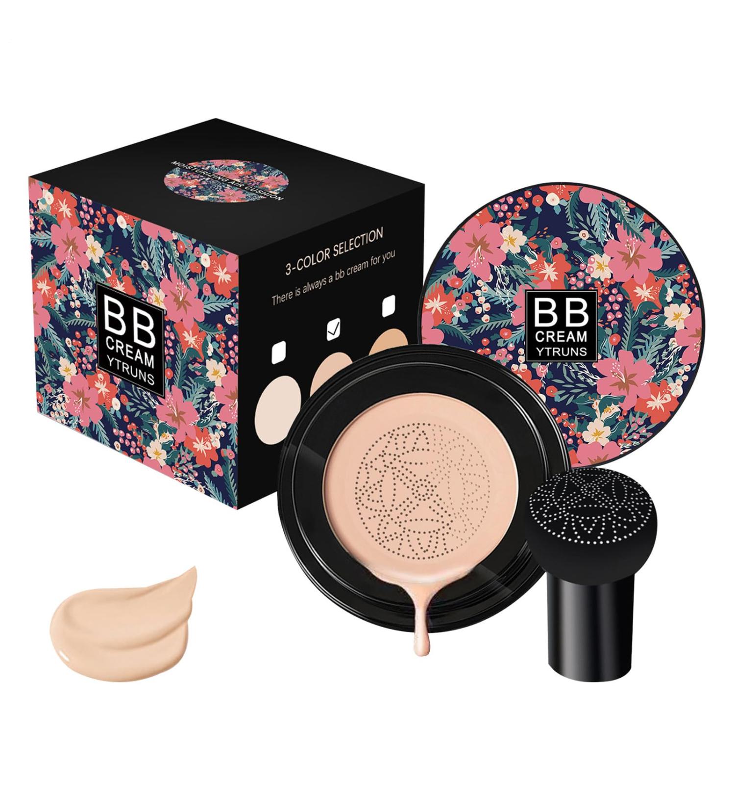  G n rique BB Cream Foundation Makeup - Moisturizing Air Cushion Foundation Lightweight Hydrating Concealer | Long-Lasting Perfected Base Natural Smooth Coverage with a Radiant Finish - Buy Online on GoSupps.com