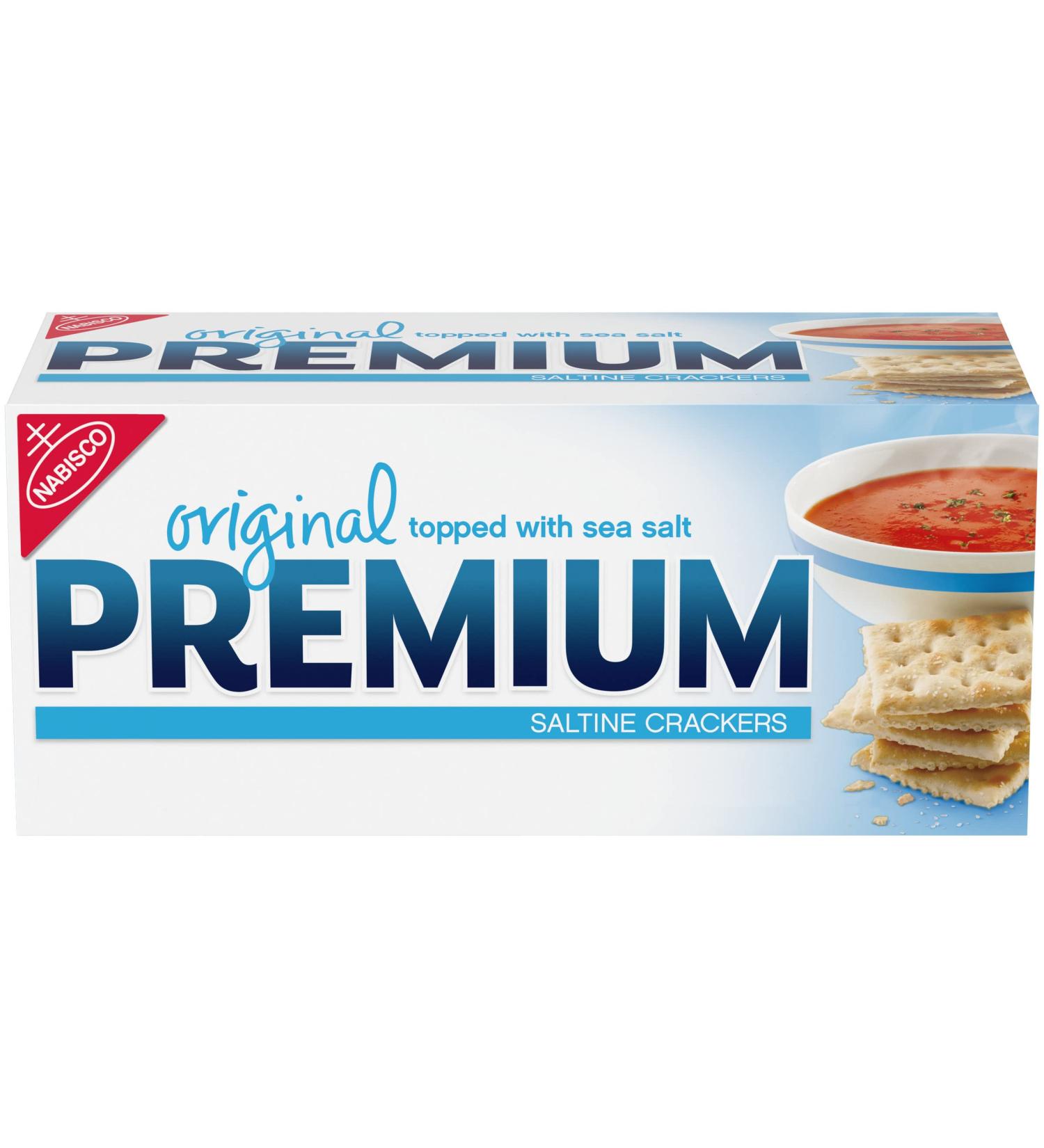 Premium Original Saltine Crackers - 16 oz | Top Quality Snack Option - Buy Online on GoSupps.com