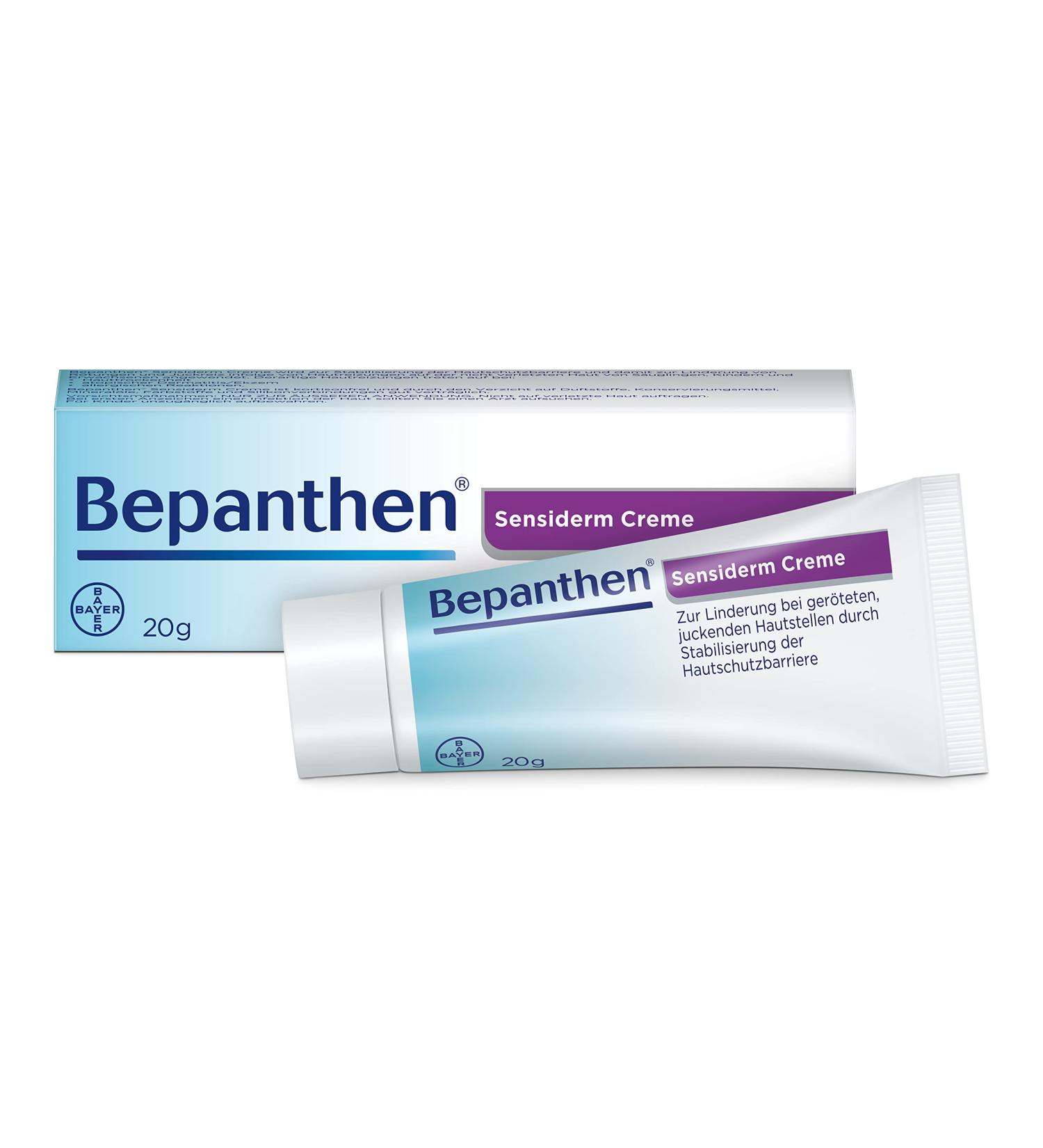 Bepanthen Sensiderm Cream 20g - Soothing Relief for Itching & Redness | Fast International Shipping - Buy Online on GoSupps.com