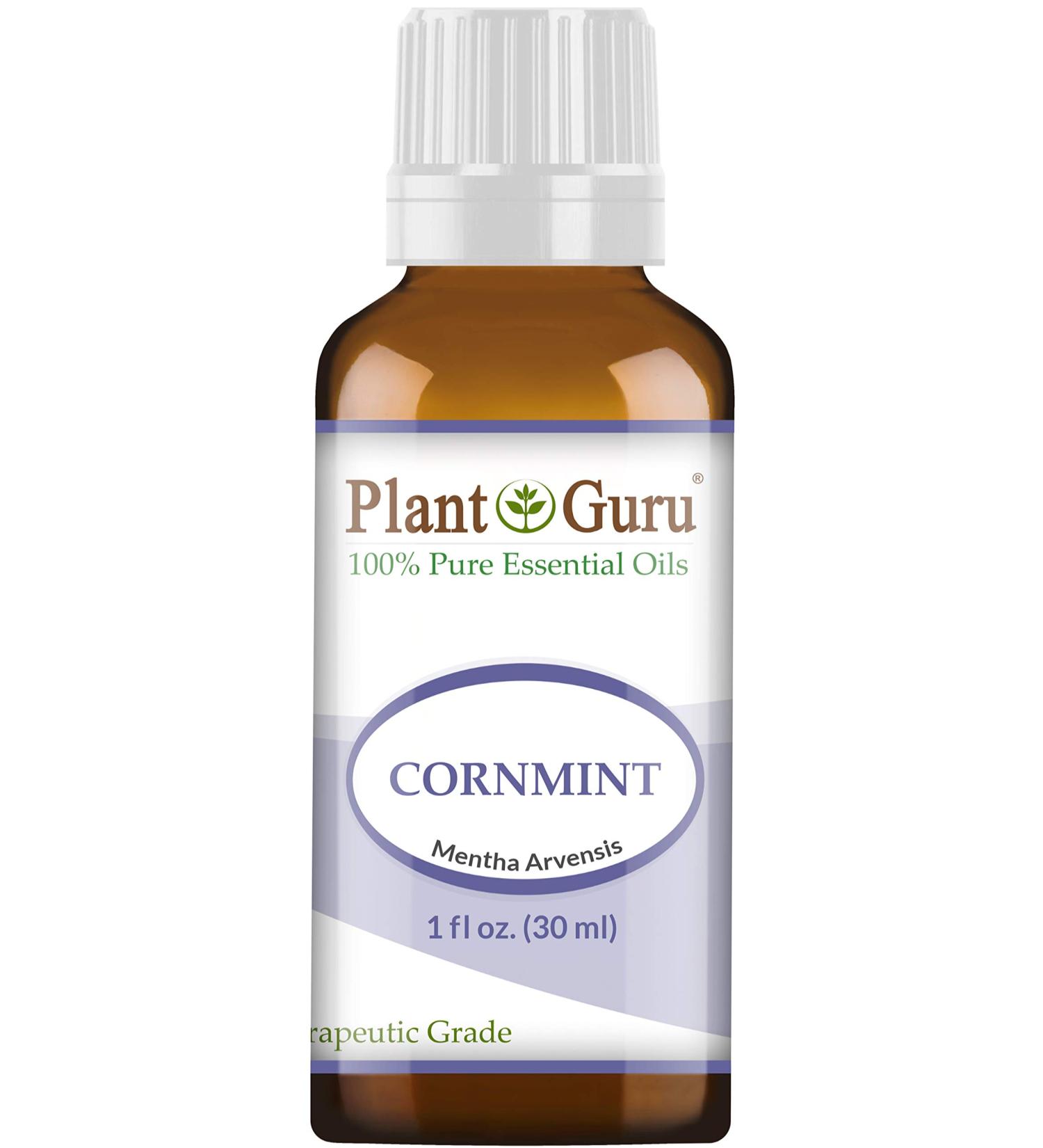 Plant Guru Cornmint Essential Oil 1 oz / 30 ml Undiluted Pure Therapeutic Grade