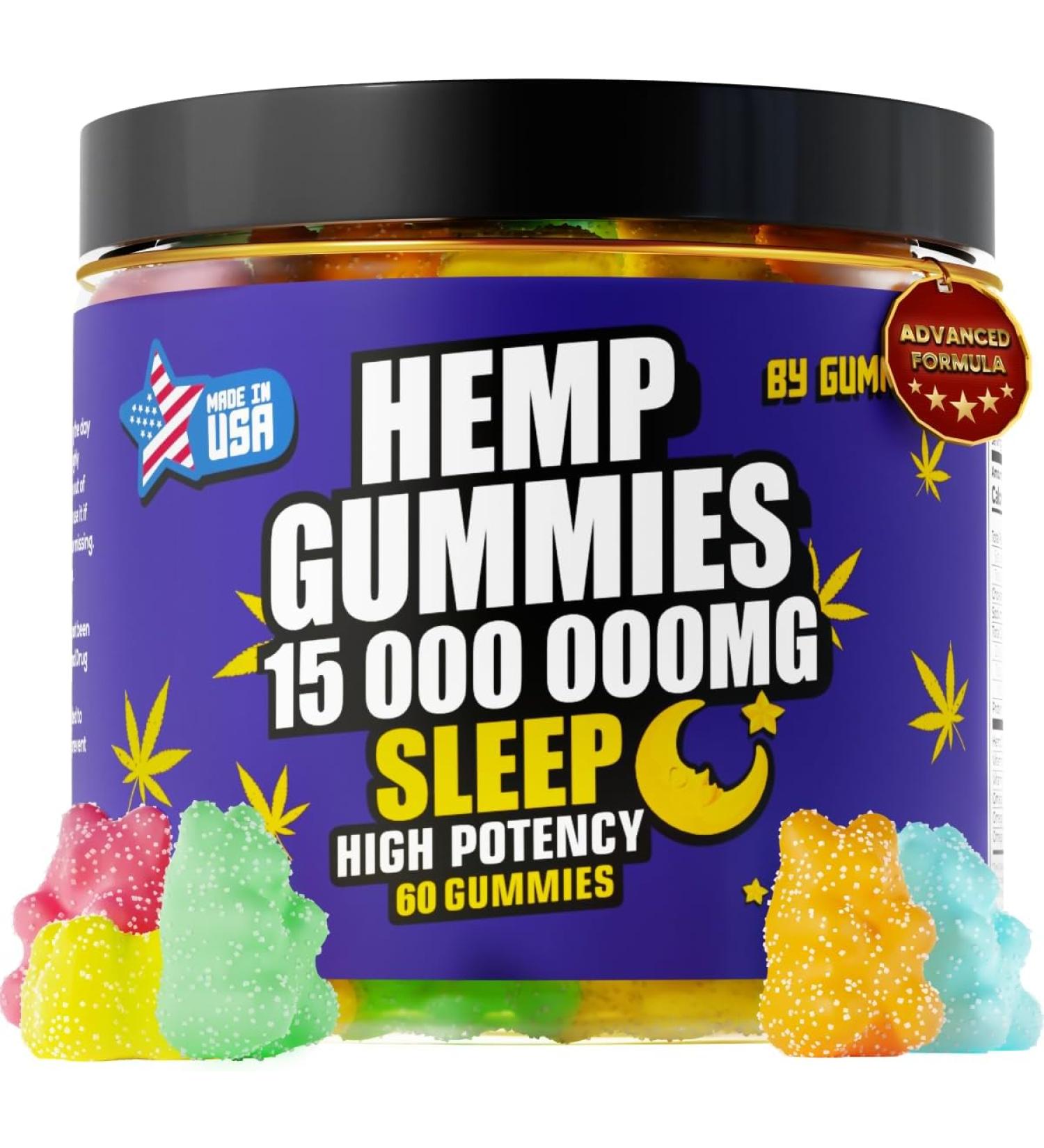 HM Gummies 15,000,000 High Potency Body Soothing Oil Vitamins - Natural Fruit Flavored Gummy - Buy Online on GoSupps.com