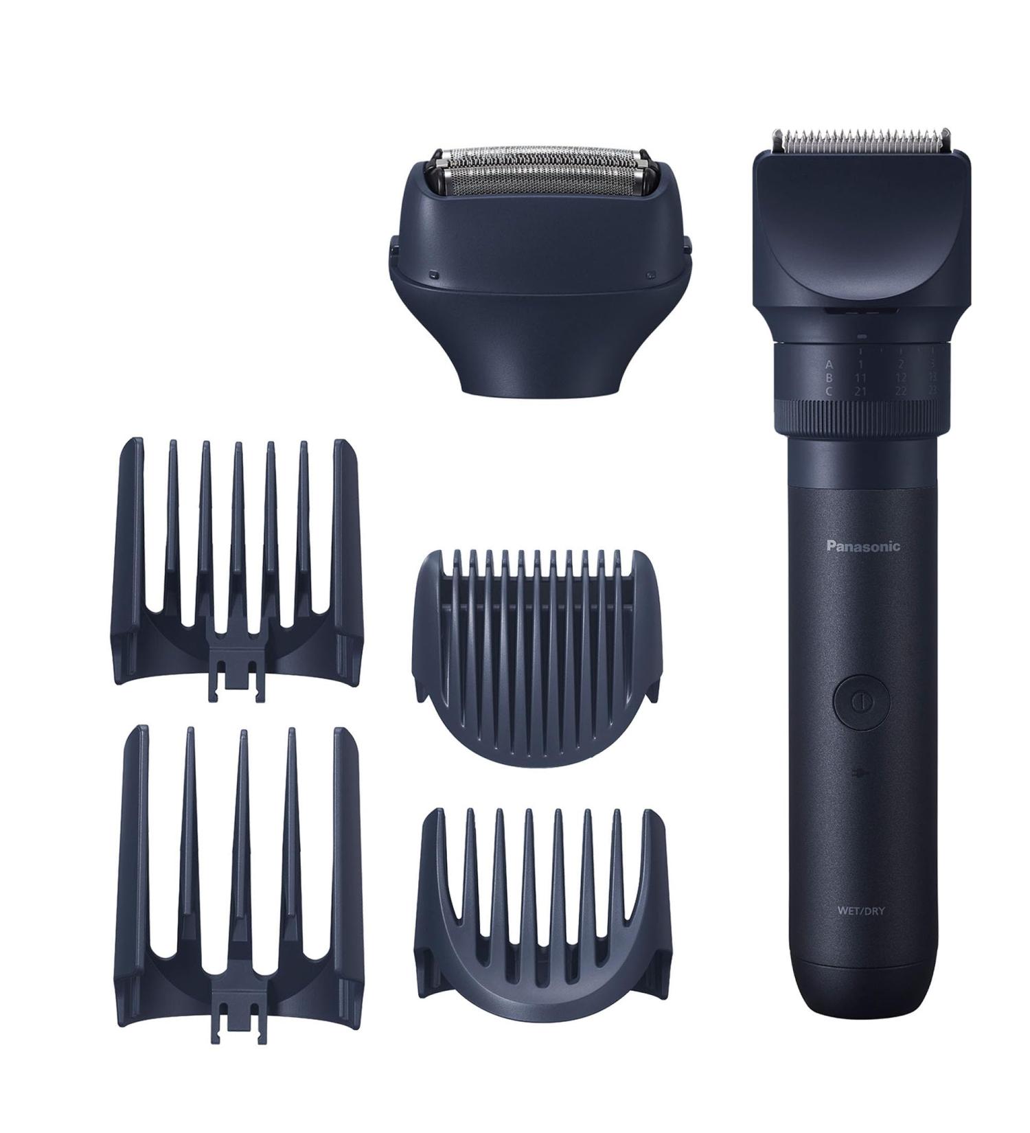 Panasonic MultiShape Trim & Shave Kit | 3-Blade Electric Razor & Adjustable Trimmer for Beard Hair & Body ER-Defined Grooming Set - Buy Online on GoSupps.com