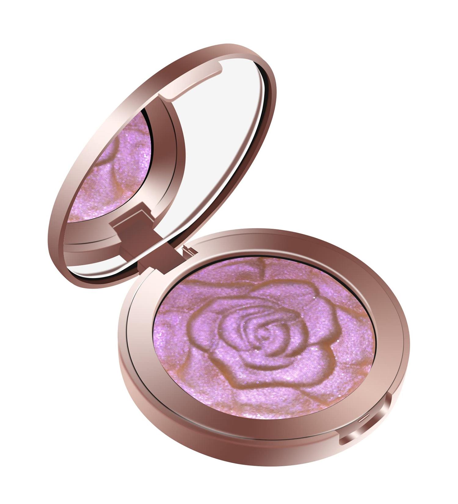 ONLYBETTER Long Lasting Cream Glitter Face Highlighter - Purple Rose Purple - Buy Online on GoSupps.com
