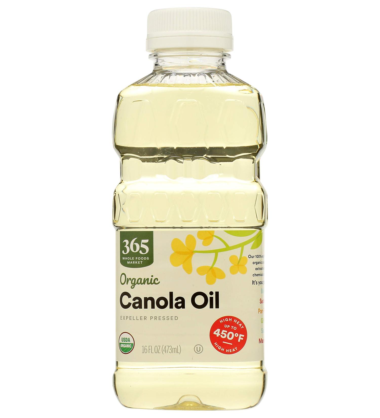 365 by Whole Foods Market Organic Canola Oil Cooking 16 Fl Oz - Buy Online on GoSupps.com