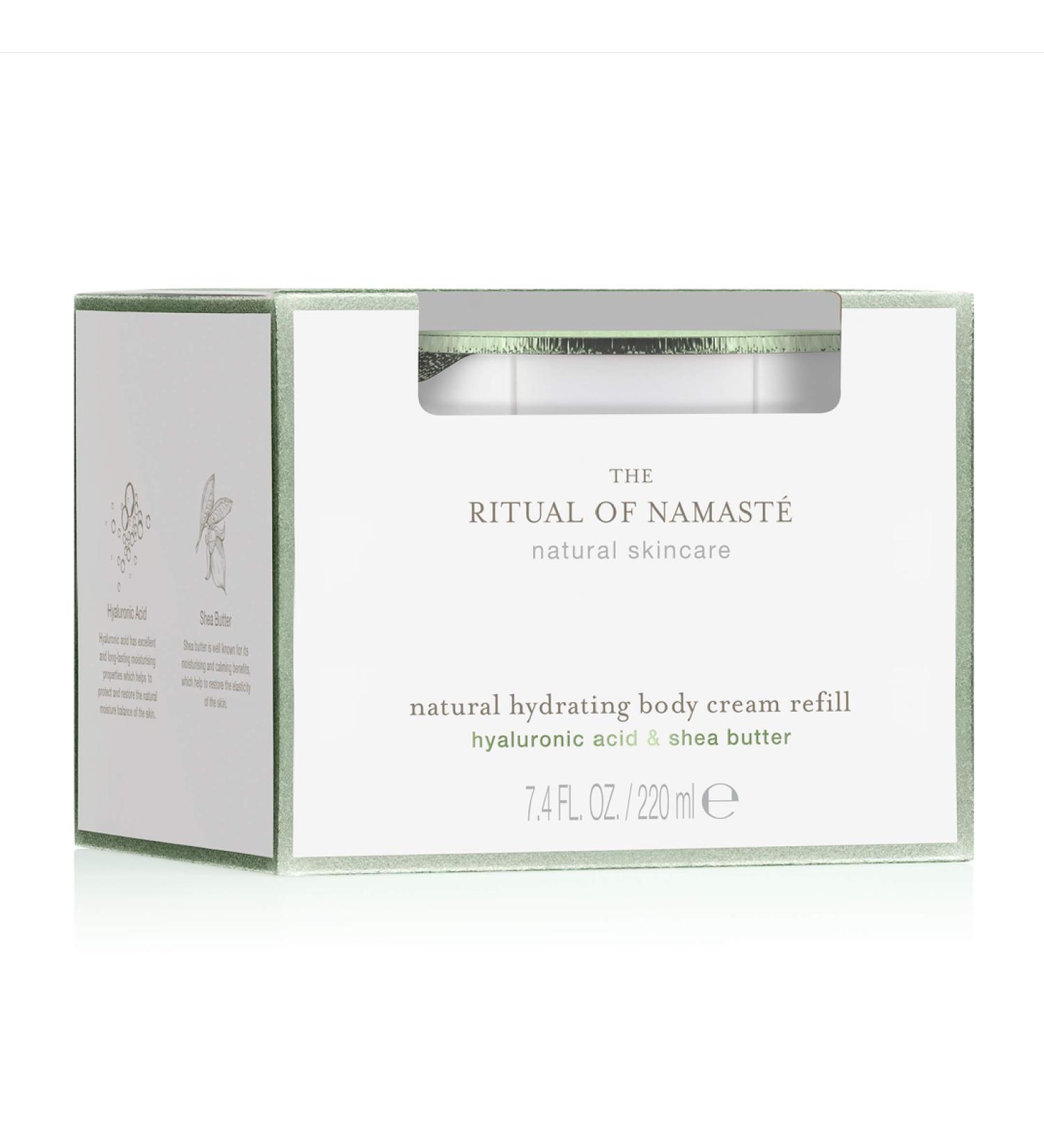 RITUALS of Namaste Natural Hydrating Body Cream Refill 220ml - Buy Online on GoSupps.com