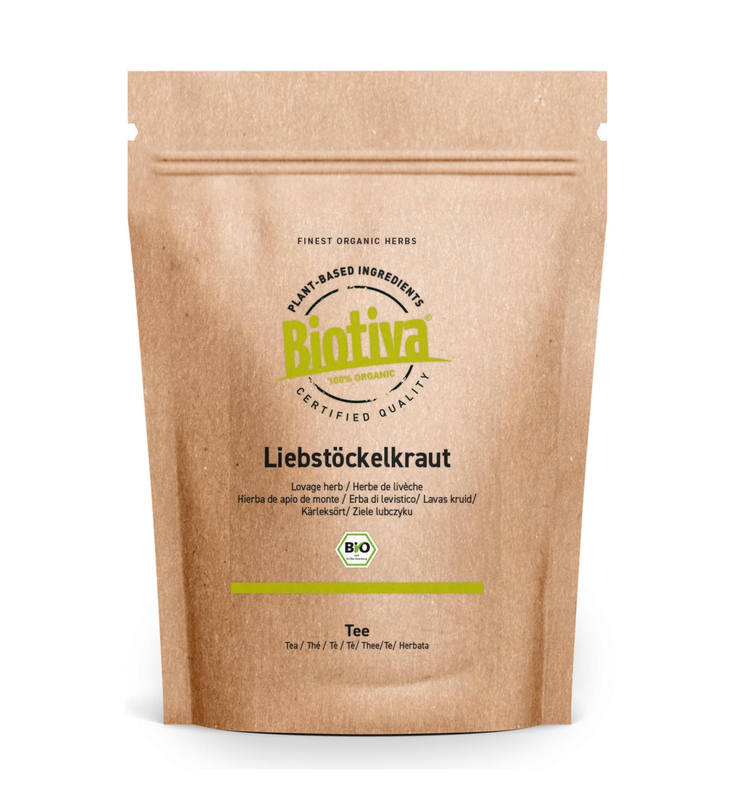 Biotiva Liv che bio s ch e 250g - la liv che la plus pure - sans additifs - v g talienne - qualit 100% bio - mise en bouteille et contr l e en Allemagne - Buy Online on GoSupps.com