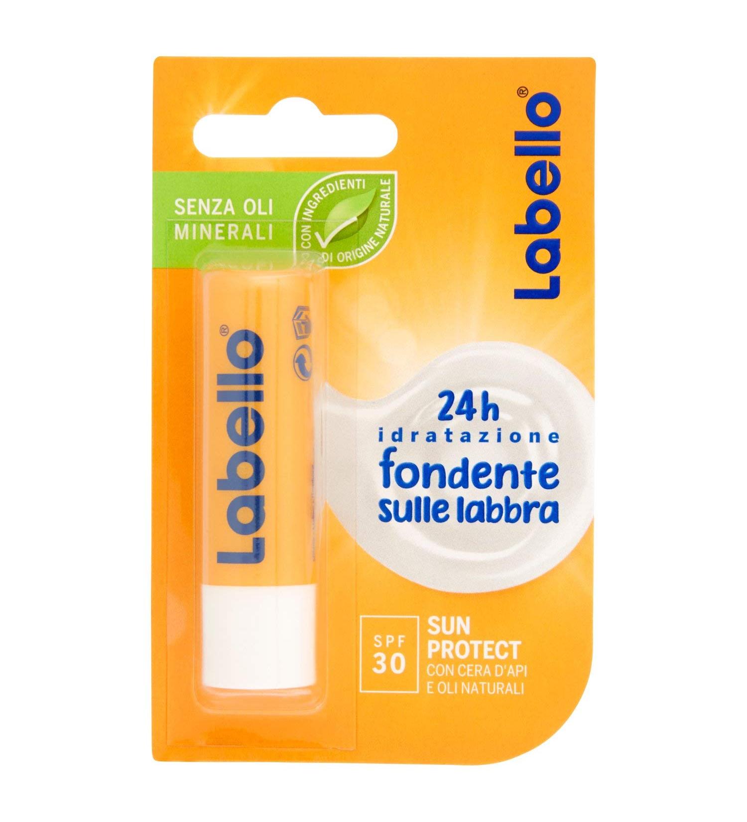 Labello Sun Protection Formula SPF 30 - 24-Hour Hydration Paraben & Mineral Oil Free 18g - International Shipping Available - Buy Online on GoSupps.com