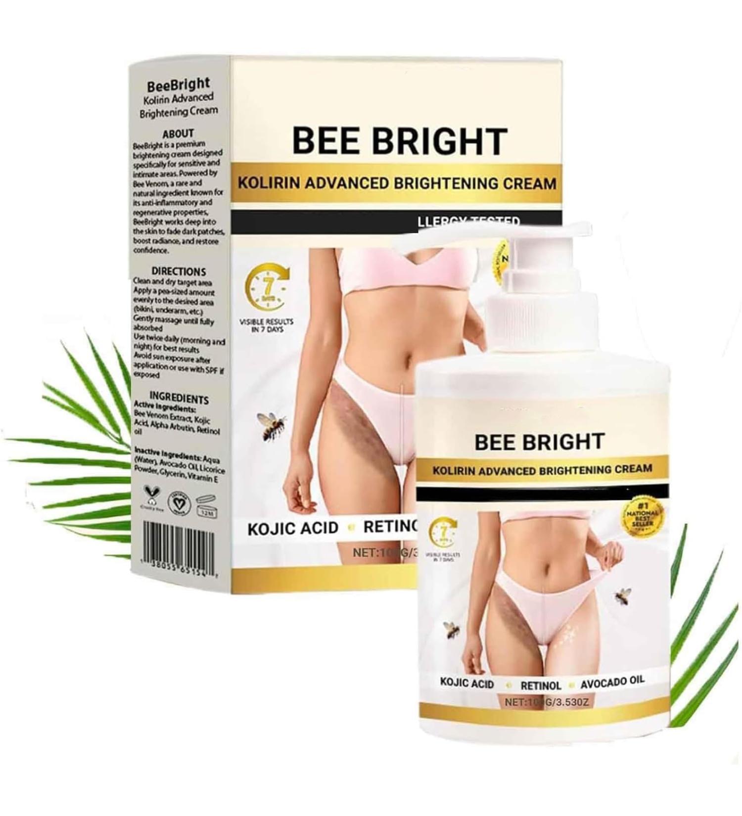 UNPREE Bee Bright Kolirin Cr me claircissante professionnelle raffermissante multi-usages ingr dients naturels r duit en profondeur les rides pour tous les types de peau (1) - Buy Online on GoSupps.com