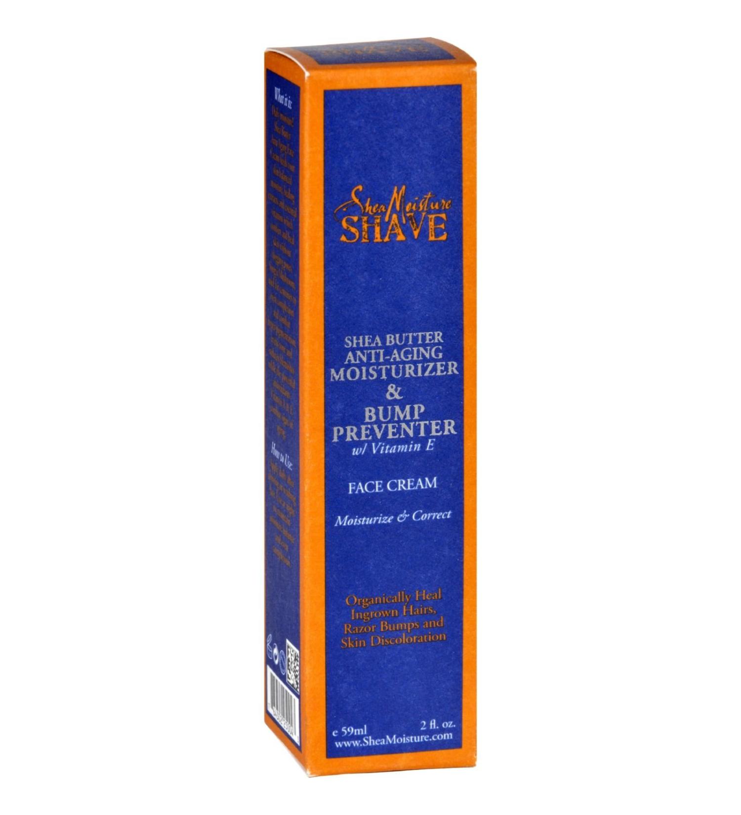 Shea Moisture For Men Three Butter Moisturizing Face Cream and Spot Corrector 2 oz