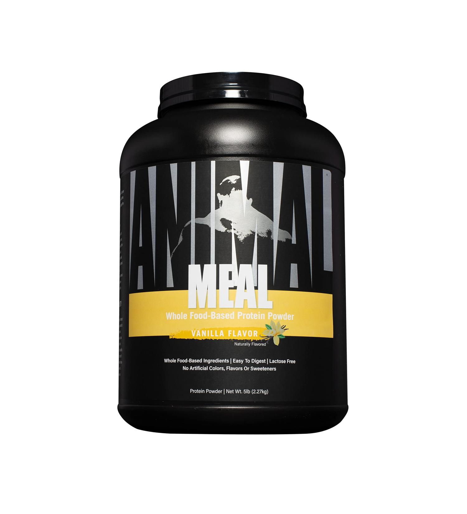 Animal Meal - All Natural High Calorie Meal Shake - Egg Whites  Beef Protein  Pea Protein  Vanilla Vanilla 5.3 Pound (Pack of 1) - Buy Online on GoSupps.com