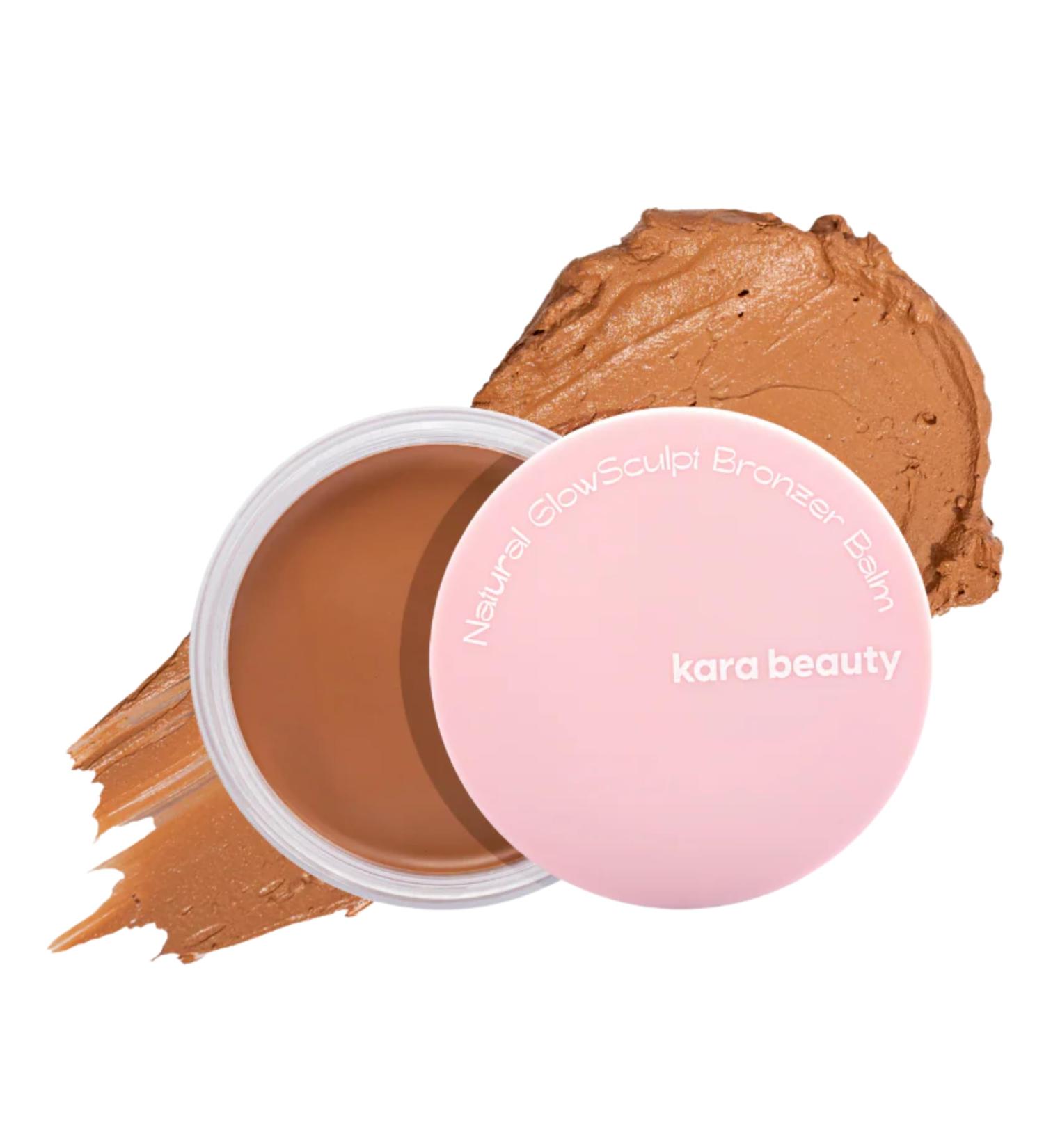Kara Beauty Natural Glow Sculpt Bronzer Balm with Creamy Buildable Coverage Hydrating Face Balm with Vitamin E Lightweight Cream Bronzer for Natural Makeup Look and Sunkissed Glow (Cappucino) - Buy Online on GoSupps.com