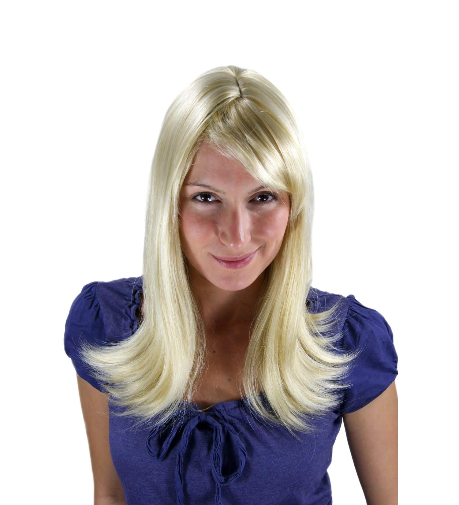 WIG ME UP 3218-611 | Light Blonde Straight Wig | Side Parting & Curved Tips | International Shipping Available - Buy Online on GoSupps.com