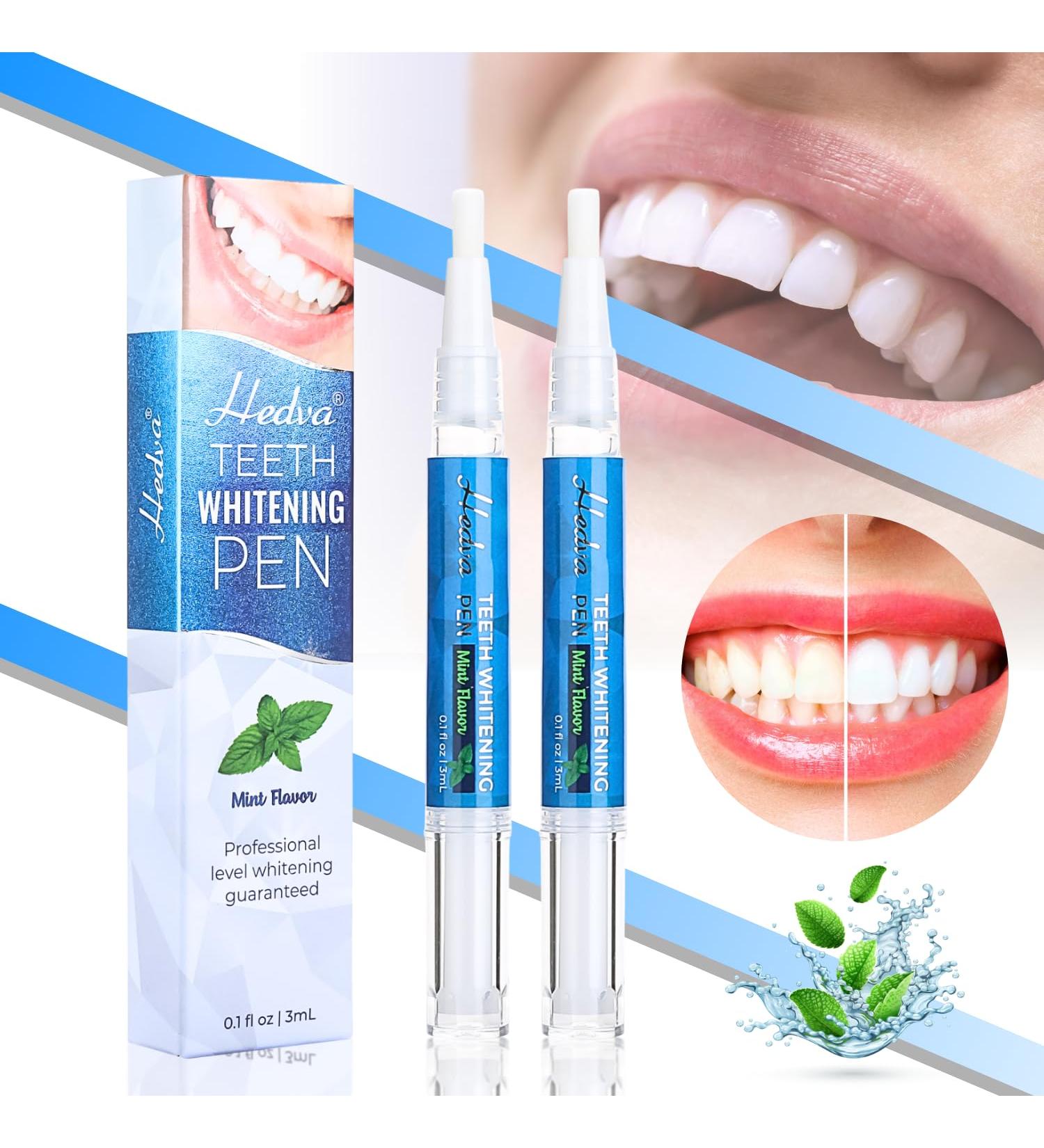 Orapink Advanced Tooth Whitening Pin 2-Pack | Radiant Smile Non-Sensitive Safe for Enamel Fast Whitening Travel-Friendly | Spot Removal & Pearl White Results - Buy Online on GoSupps.com