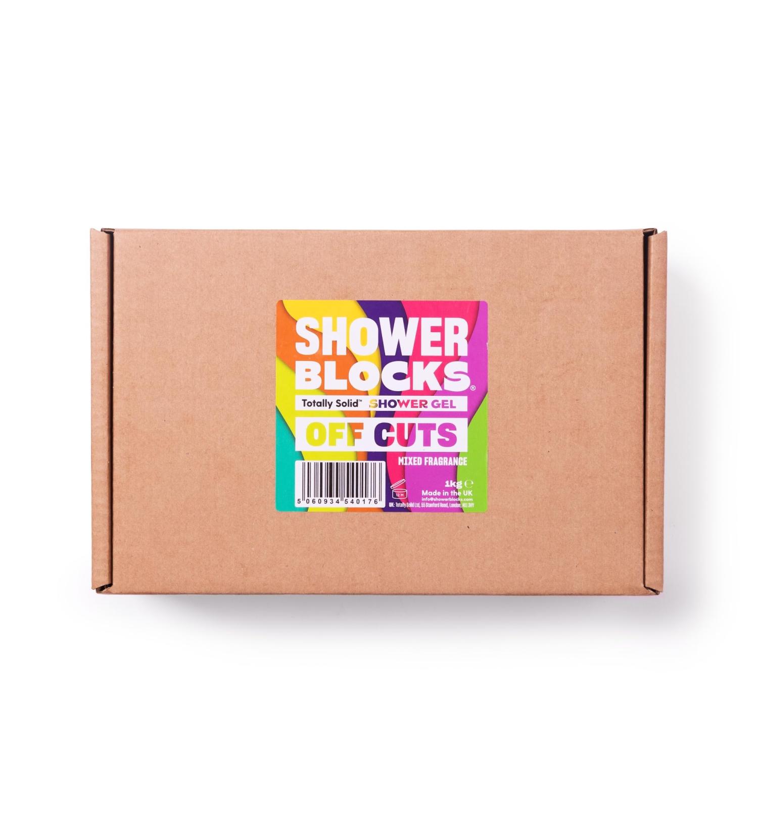 Shower Blocks OFF-CUTS (1kg) - Totally Solid Shower Gel - Plastic SLS SLES & Paraben Free - Buy Online on GoSupps.com