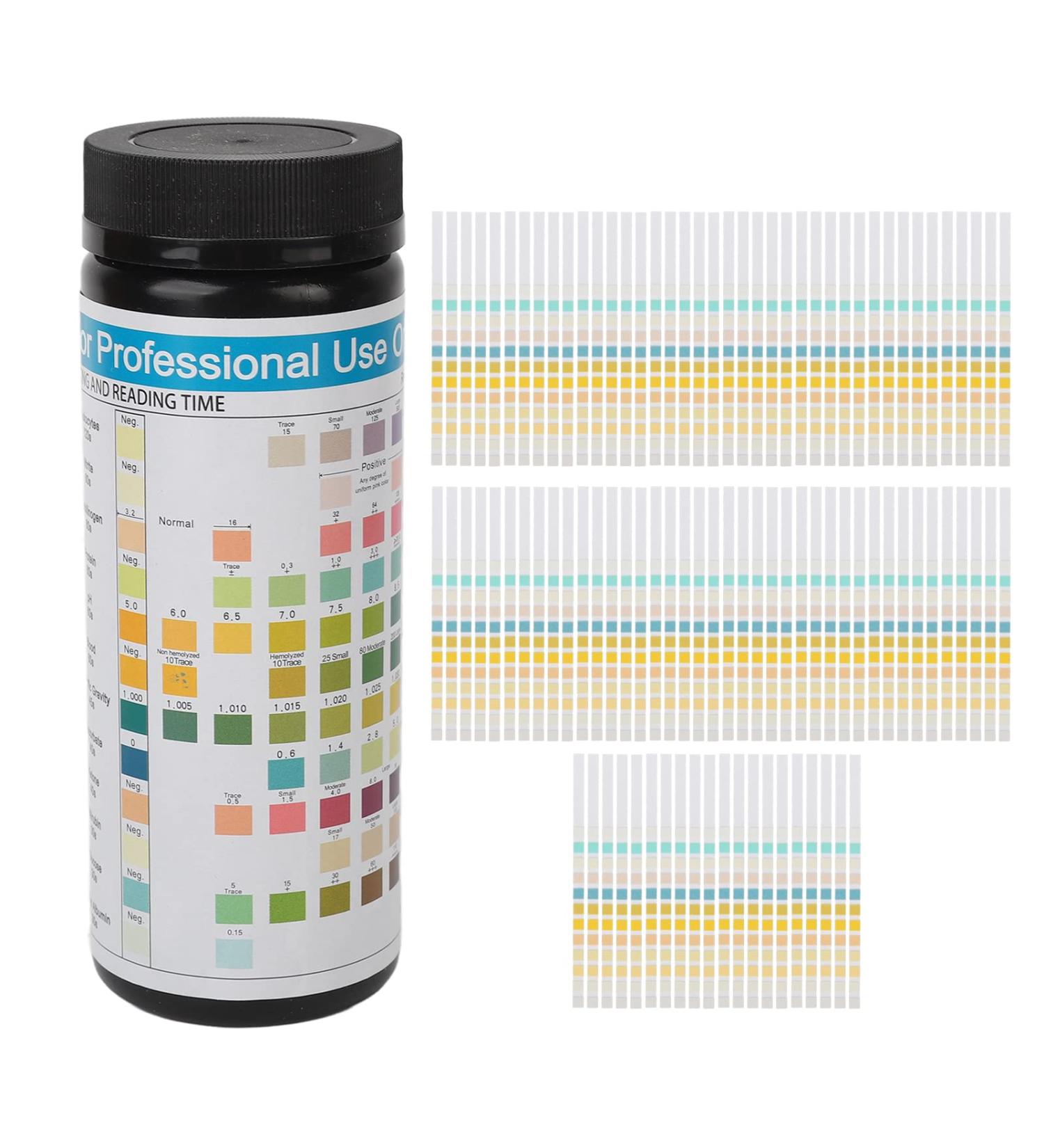 Tyenaza Keto-PH-URIN Test Strips - 100 Pieces | Urine Ketone Test Paper for Home Use | Accurate Ketogenic Blood Sugar Analysis - Buy Online on GoSupps.com