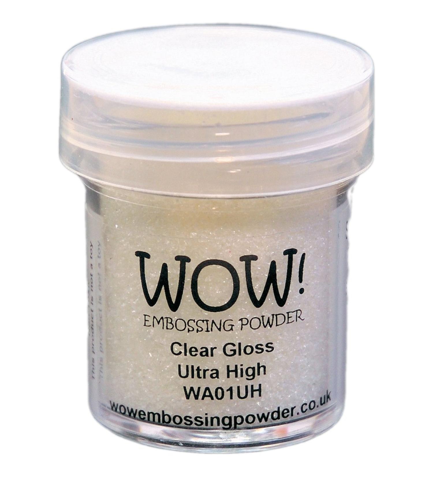 Wow Embossing Powder Ultra High 15ml-Clear Gloss