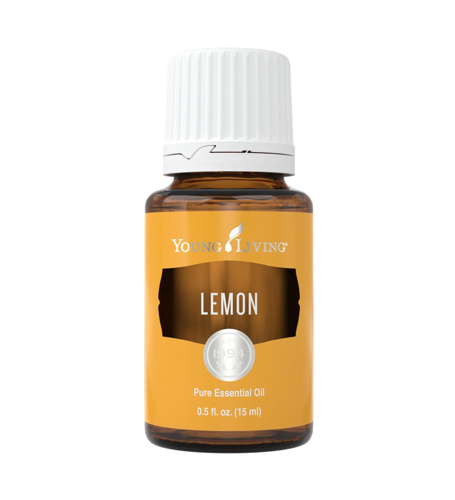 Young Living Lemon Essential Oil - Premium 15ml for Skin Care & Aromatherapy - Fresh Citrus Scent for Perfume & Diffusers - International Shipping Available - Buy Online on GoSupps.com