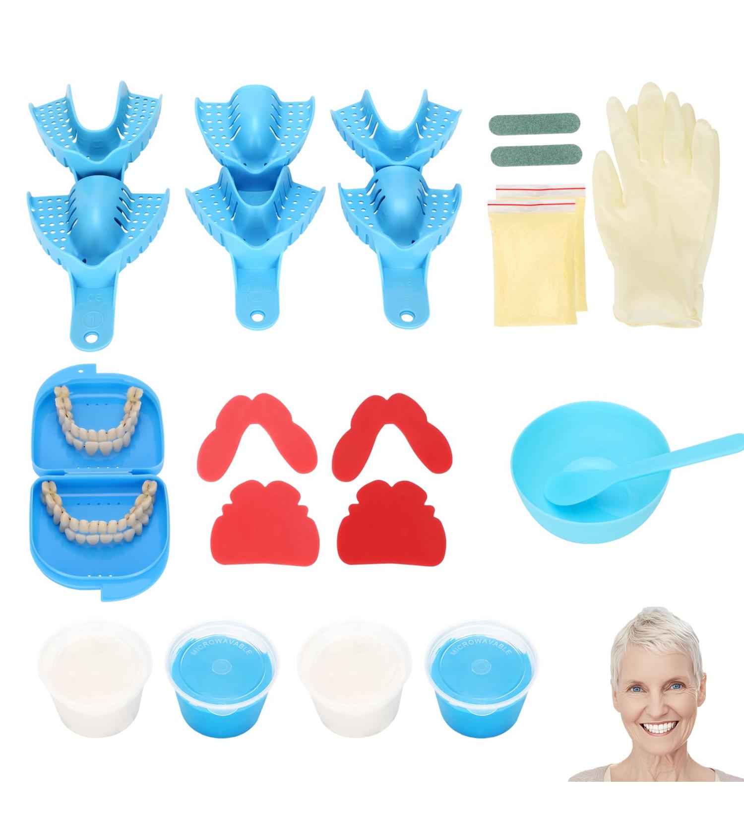 DIY Oral Care Kit at Home 2 Full Sets DIY Custom Smile Kits Fully Customizable - Buy Online on GoSupps.com