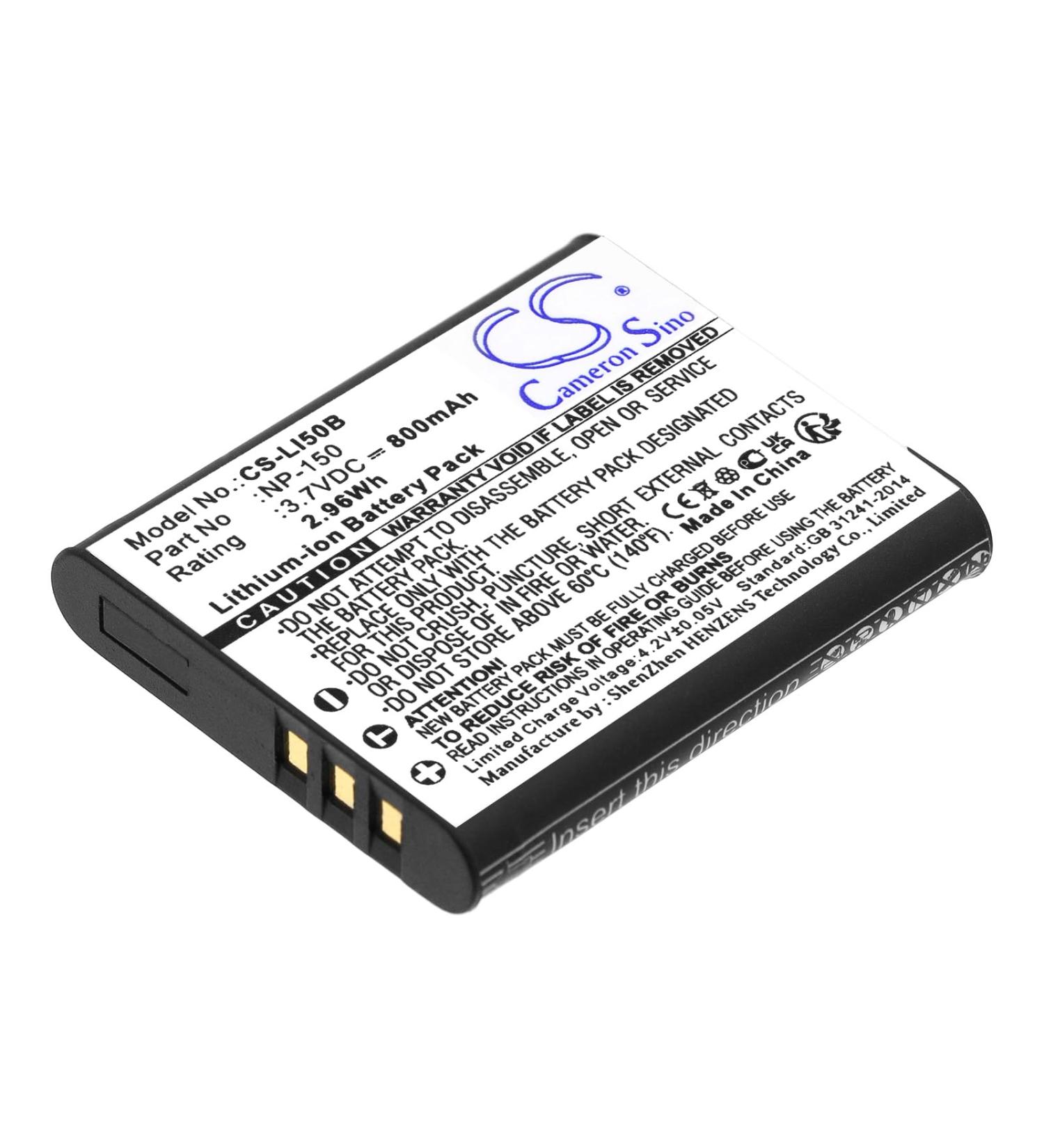 LI-50B 800mAh Battery - Compatible with U1020 Stylus TOUGH-6000 SP-800 & More | Fast International Shipping - Buy Online on GoSupps.com