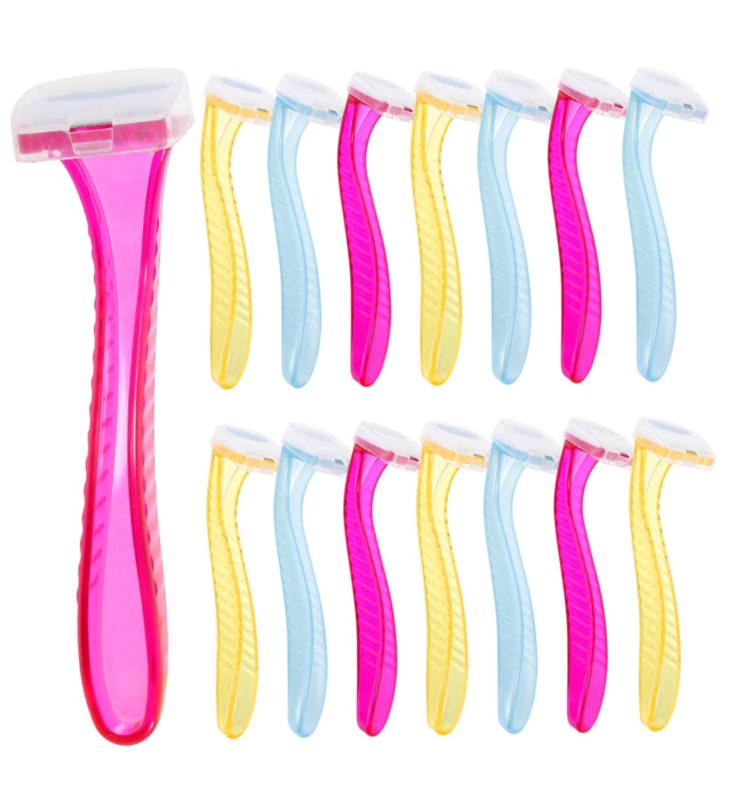 Beavorty 15-Set Bikini Trimmer Razor - Stainless Steel Bikini Hair Remover for Women | Pubic & Body Hair Razor - Buy Online on GoSupps.com