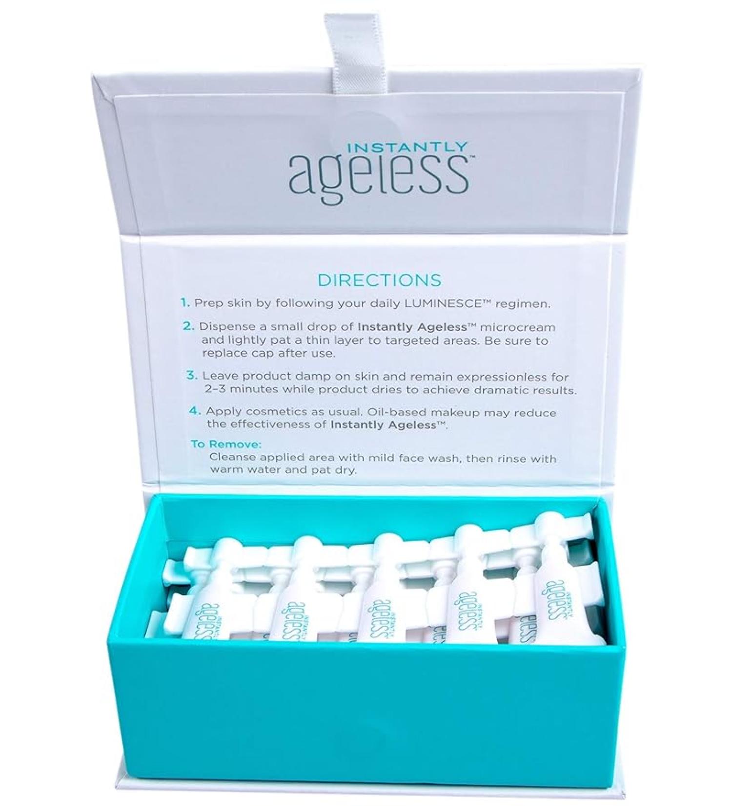 Instantly Ageless Facelift in a Box - 25 Vials for Youthful Skin - Buy Online on GoSupps.com