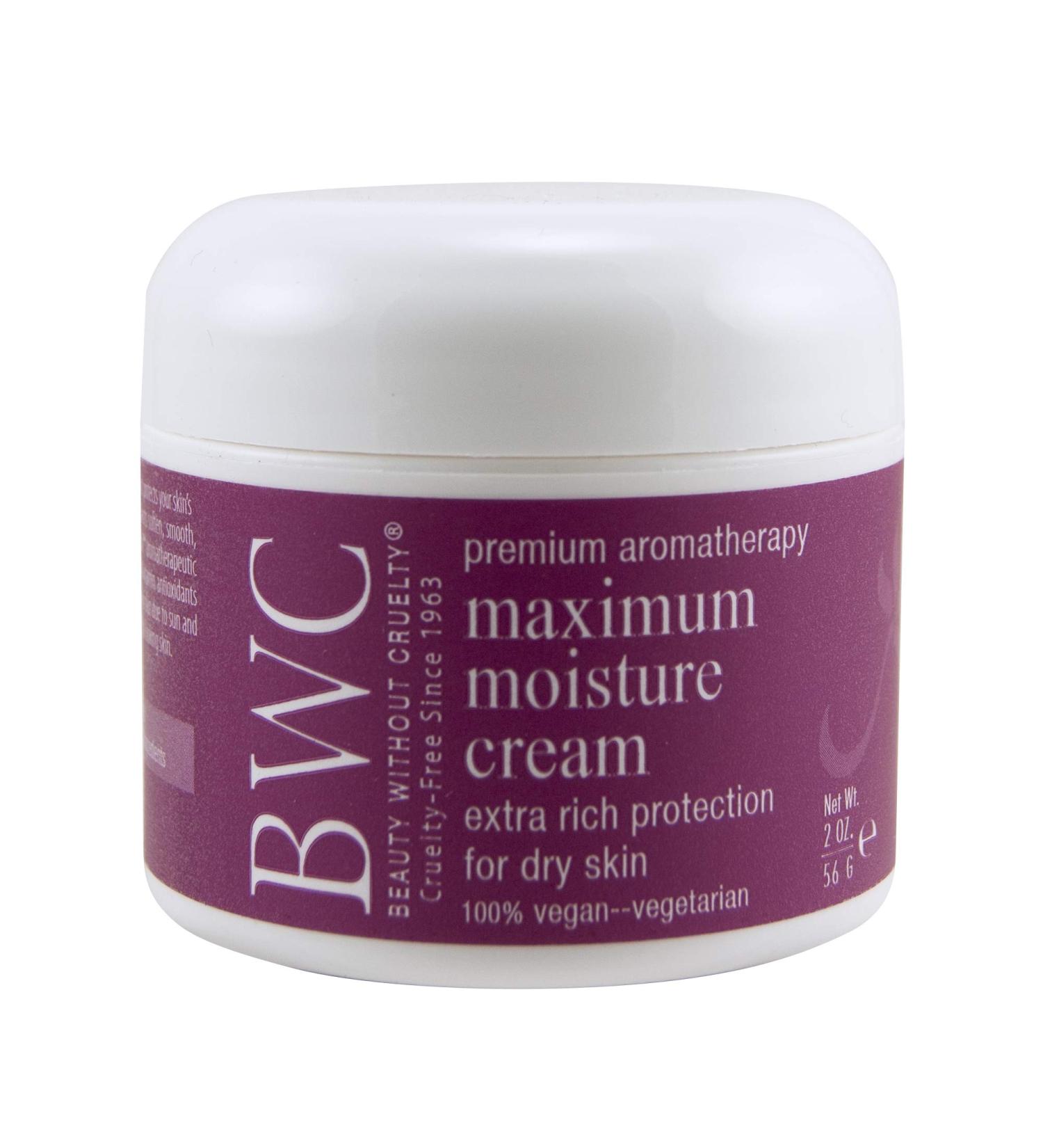 Beauty Without Cruelty Maximum Moisture Cream - Hydrating 2 Oz Vegan Lotion - Buy Online on GoSupps.com