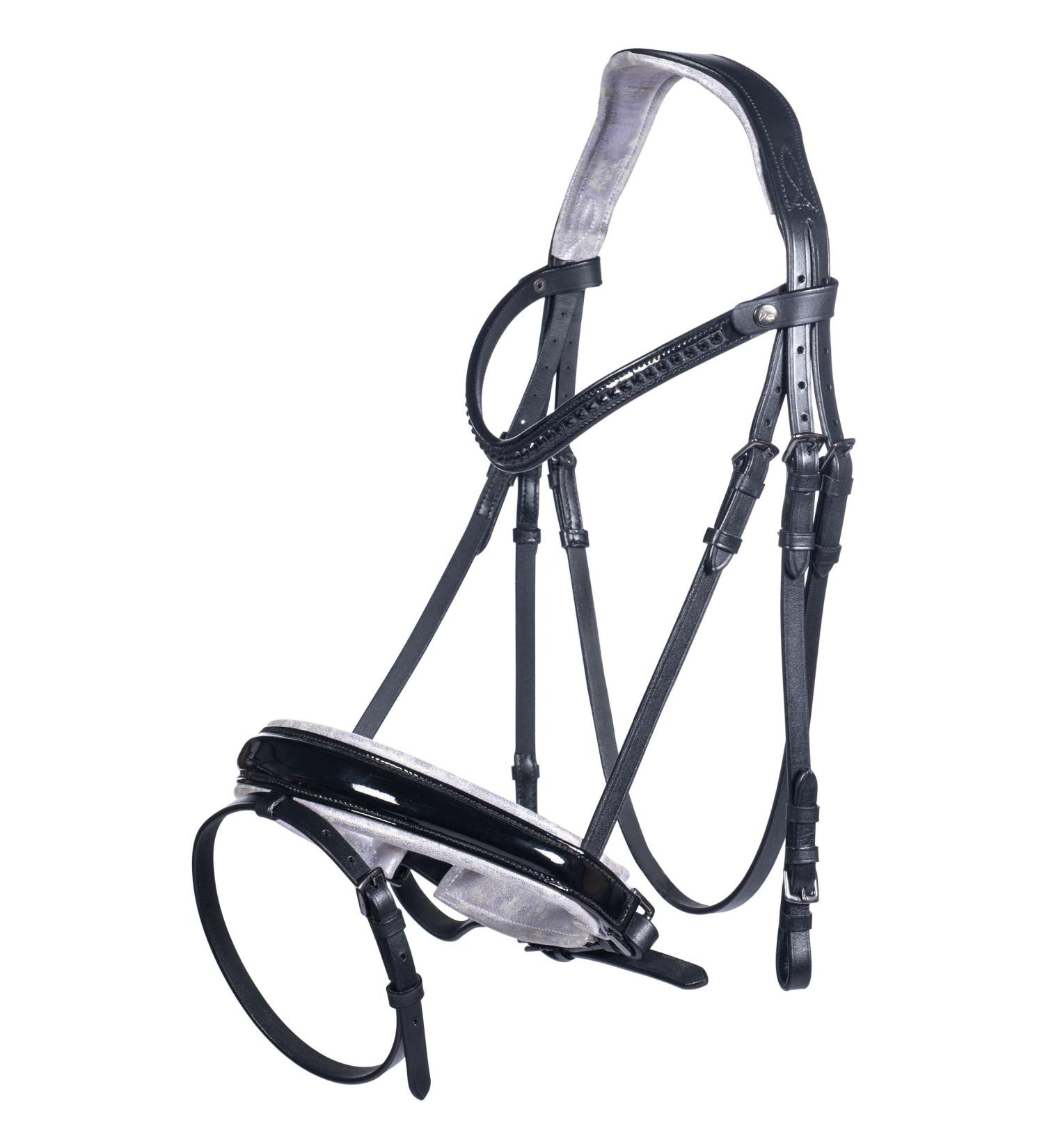 Hkm Sofia bridle black/lilac pony