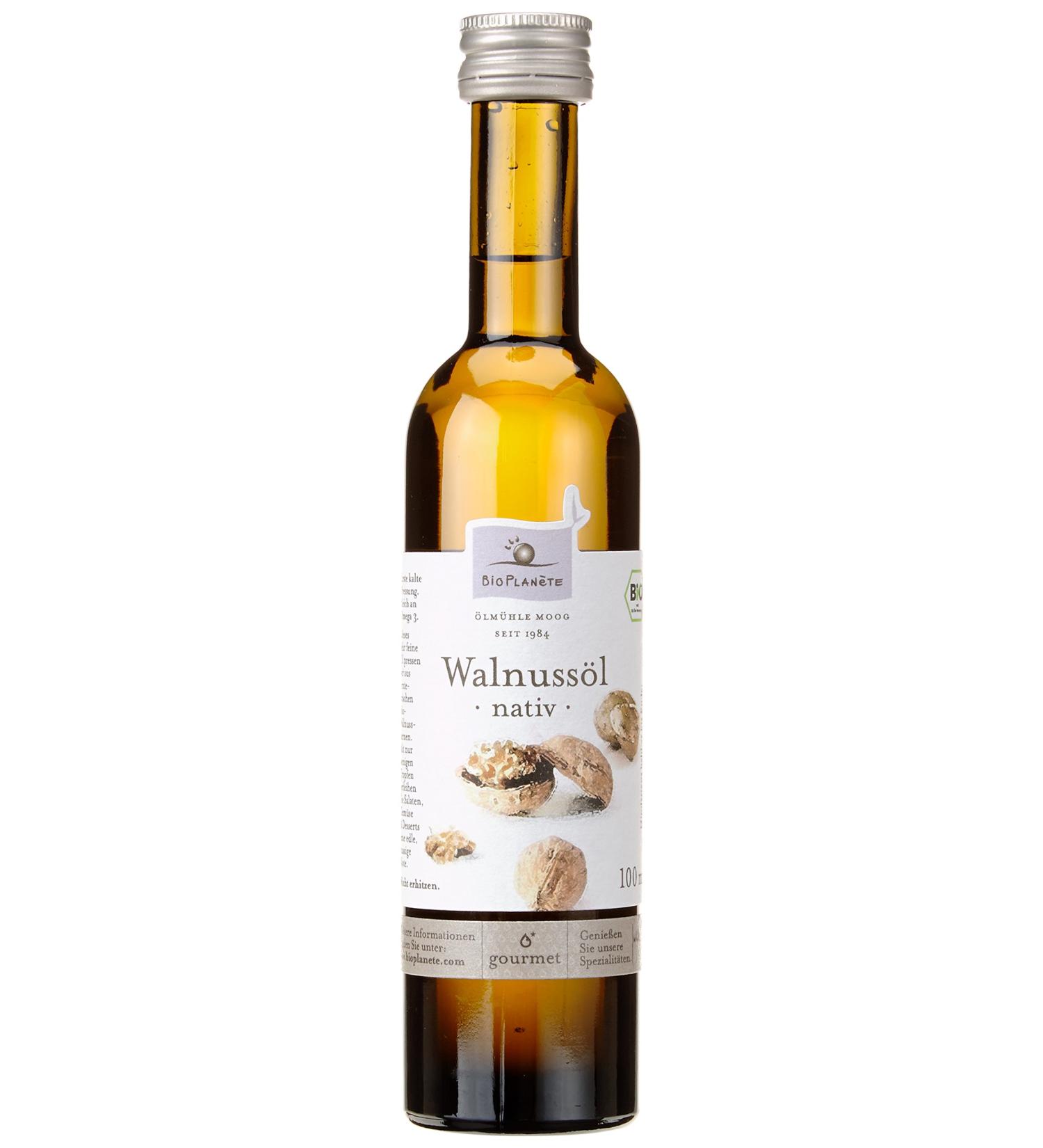 BIO PLANET Bioplanete Set of 3 unroasted virgin walnut oils 100 ml