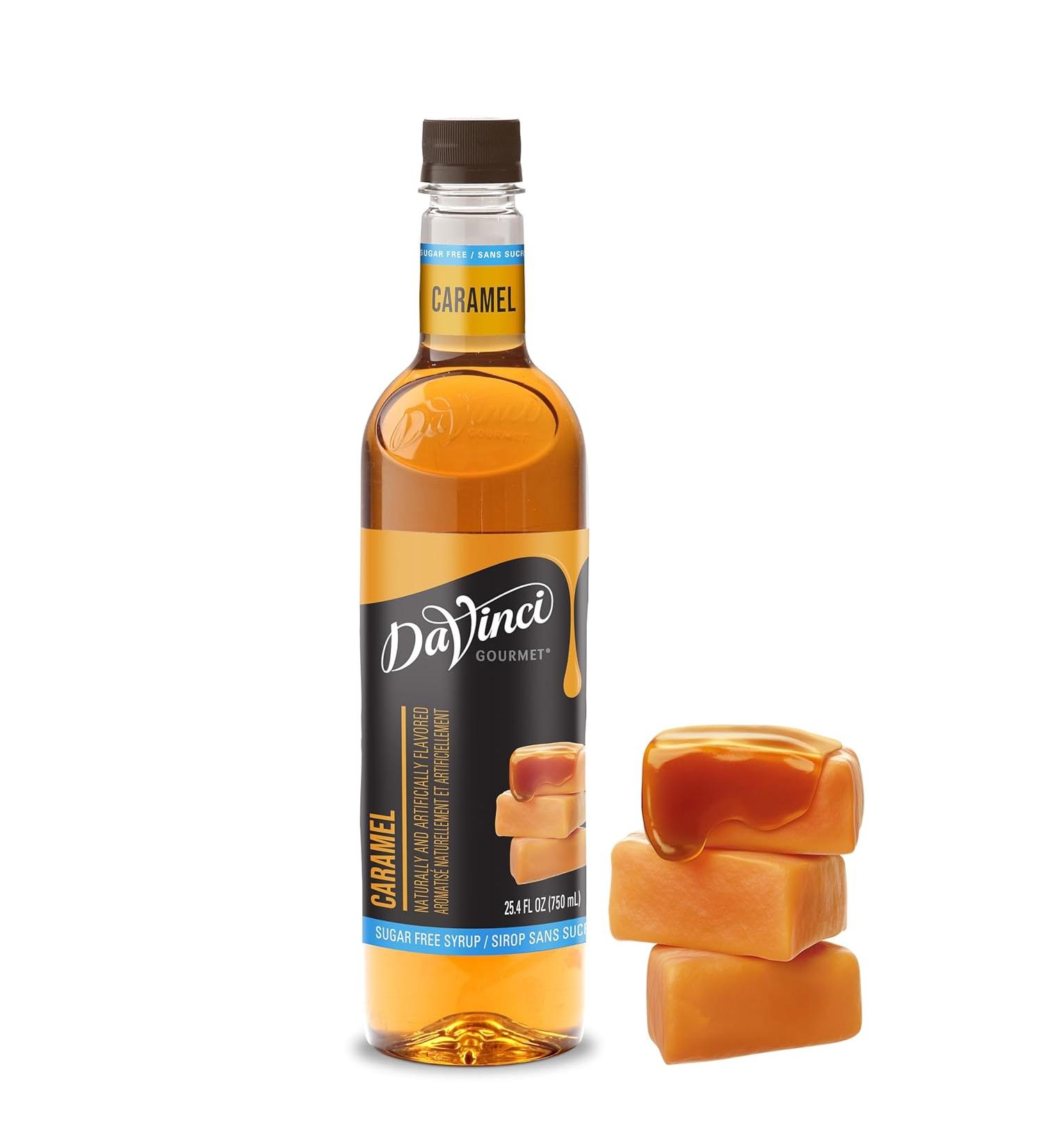 DaVinci Gourmet Sugar Free - Caramel Syrup - 25.4 Fl Oz - Buy Online on GoSupps.com