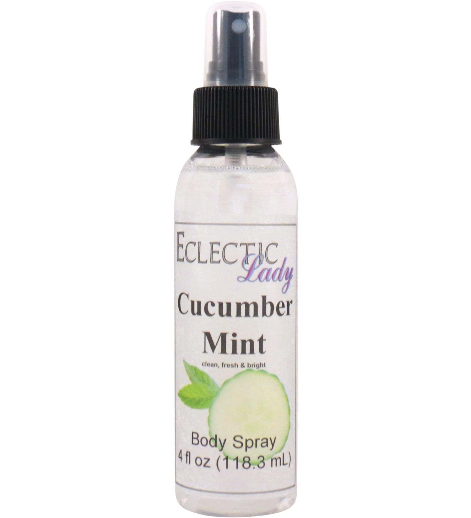 Cucumber Mint Body Spray 4 ounces Body Mist for Women with Clean Light & Gentle Fragrance Long Lasting Perfume with Comforting Scent for Men & Women Cologne with Soft Subtle Aroma For Daily Use 4 Fluid Ounces - Buy Online on GoSupps.com