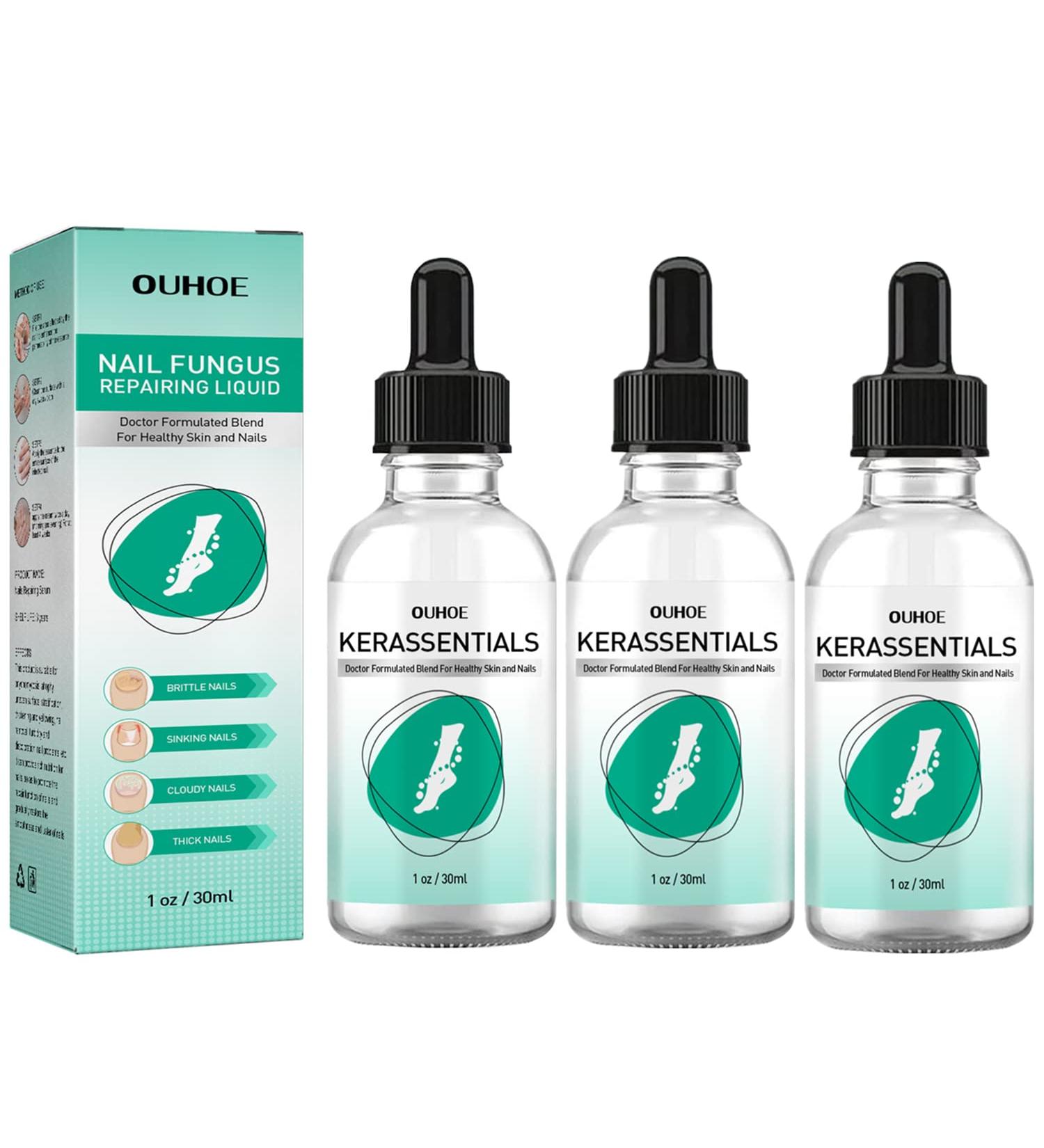 Kerassentials Toenail Treatment Oil - Repair Damaged and Discolored Nails - Buy Online on GoSupps.com