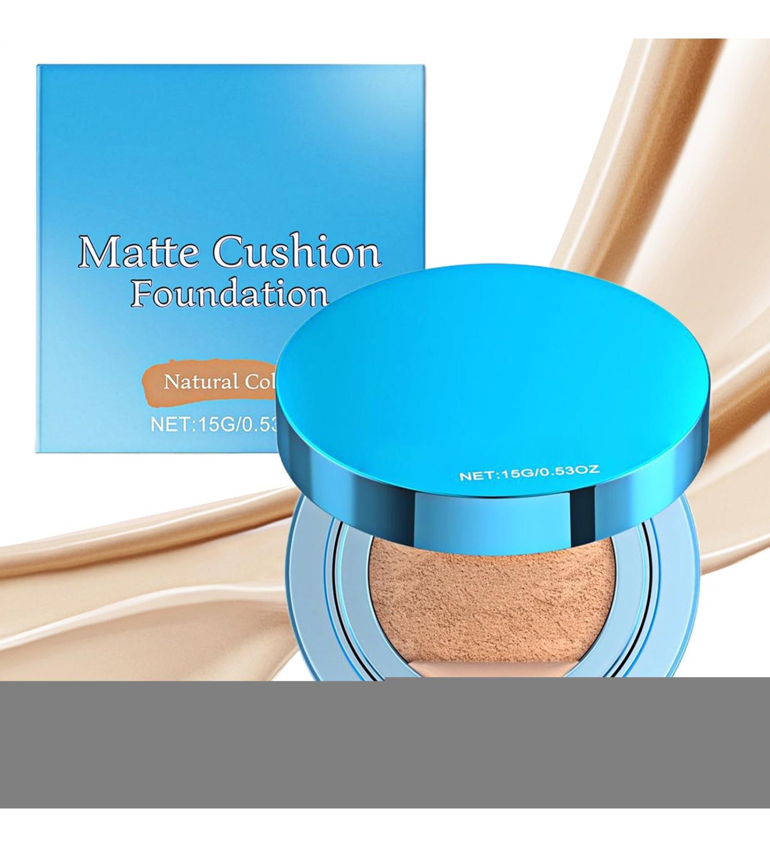 Coussion makeup correction pad with matte finish and high coverage correction cream for girlfriend wife daughter sister and friend Natural - Buy Online on GoSupps.com