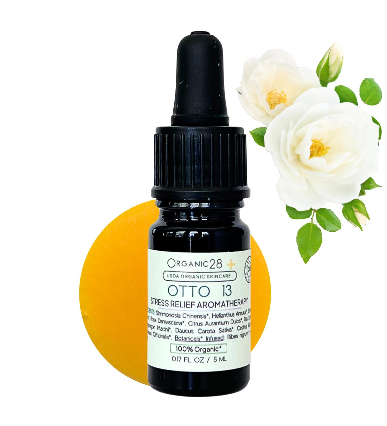 Organic28+. 100% Organic Aromatherapy for Women USA Made. Rose Essential Oil Blend. Balance & Tranquility. Aphrodisiac Sleep Aromatherapy. Stress Relief Gifts. Organic Gifts for Women.0.17 Fl. Oz - Buy Online on GoSupps.com