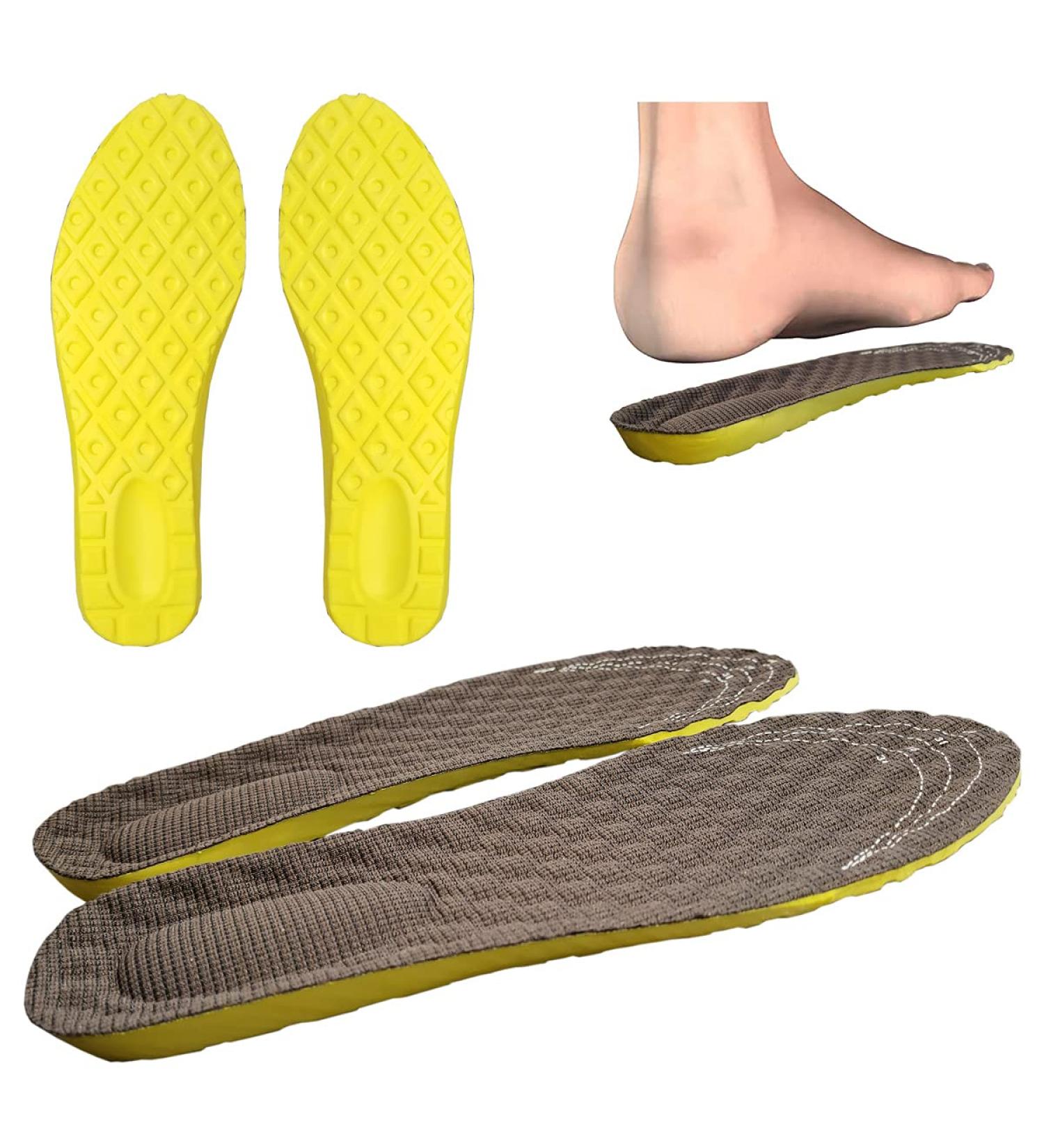 Memory Foam Insoles for Women & Men - Ergonomic Shock-Damping Orthopedic Support (Size 36-40) - Braun Donna Brown - Buy Online on GoSupps.com
