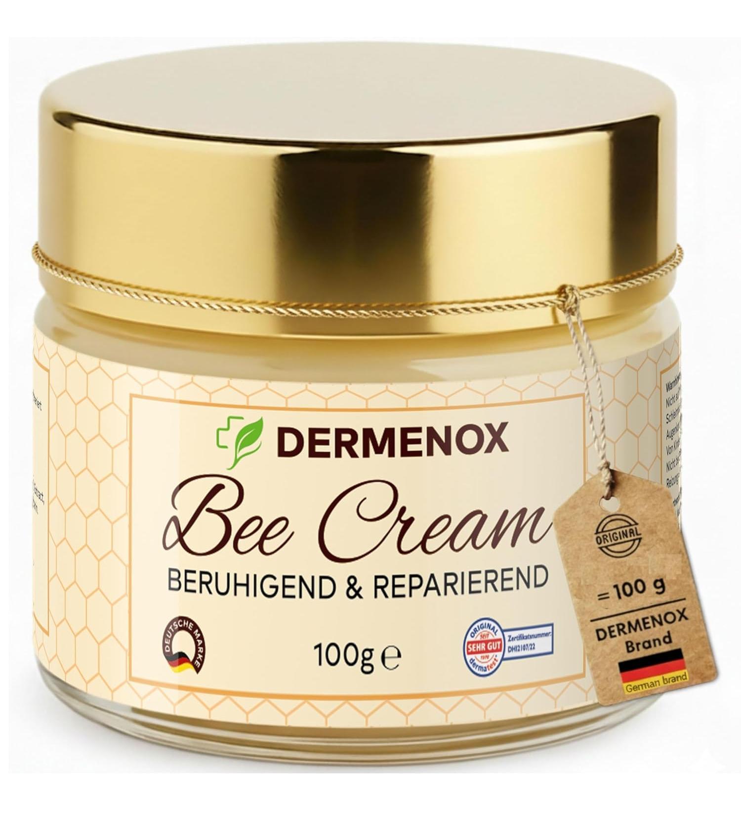 Bienengiftsalbe mit Bienengift Mit Shea Butter Menthol & Pflanzenextrakten (Arnika Teufelskralle Rosskastanie) Nat rliche Pflege & Entspannung Premium Bee Cream 100 ml - Buy Online on GoSupps.com