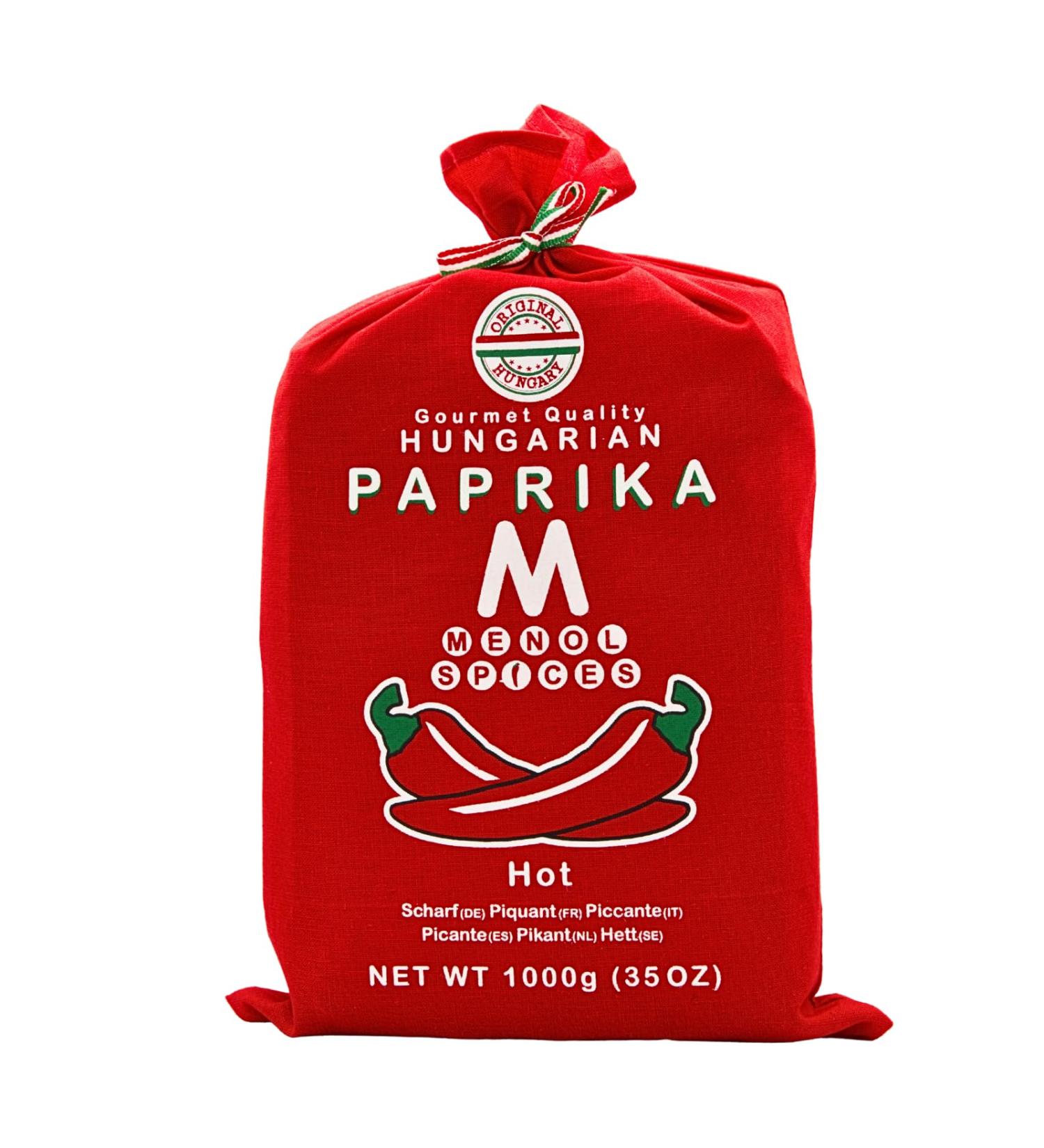 Menol Spices Paprika Hongrois Qualit Premium Origine : Szeged Hongrie (Piquant 1000g) - Buy Online on GoSupps.com