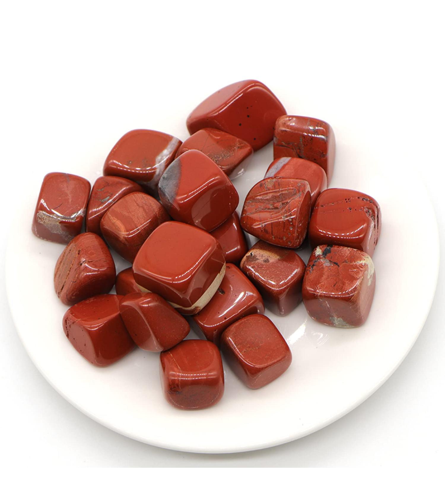 Crystal Hole Natural Red Jasper Quartz Crystals and Stones Tumbled Bulk Specime Stones Home Aquarium Decoration Natural Red Jasper Quartz Crystals and Stones Tumbled Bulk Specim Crystal Hole - Buy Online on GoSupps.com