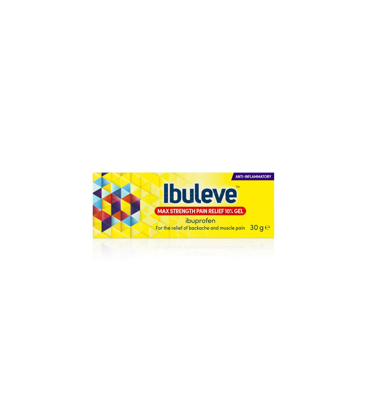 Ibuleve Max Strength Pain Relief Gel 30g - Fast Acting Formula (Pack of 1) - Buy Online on GoSupps.com
