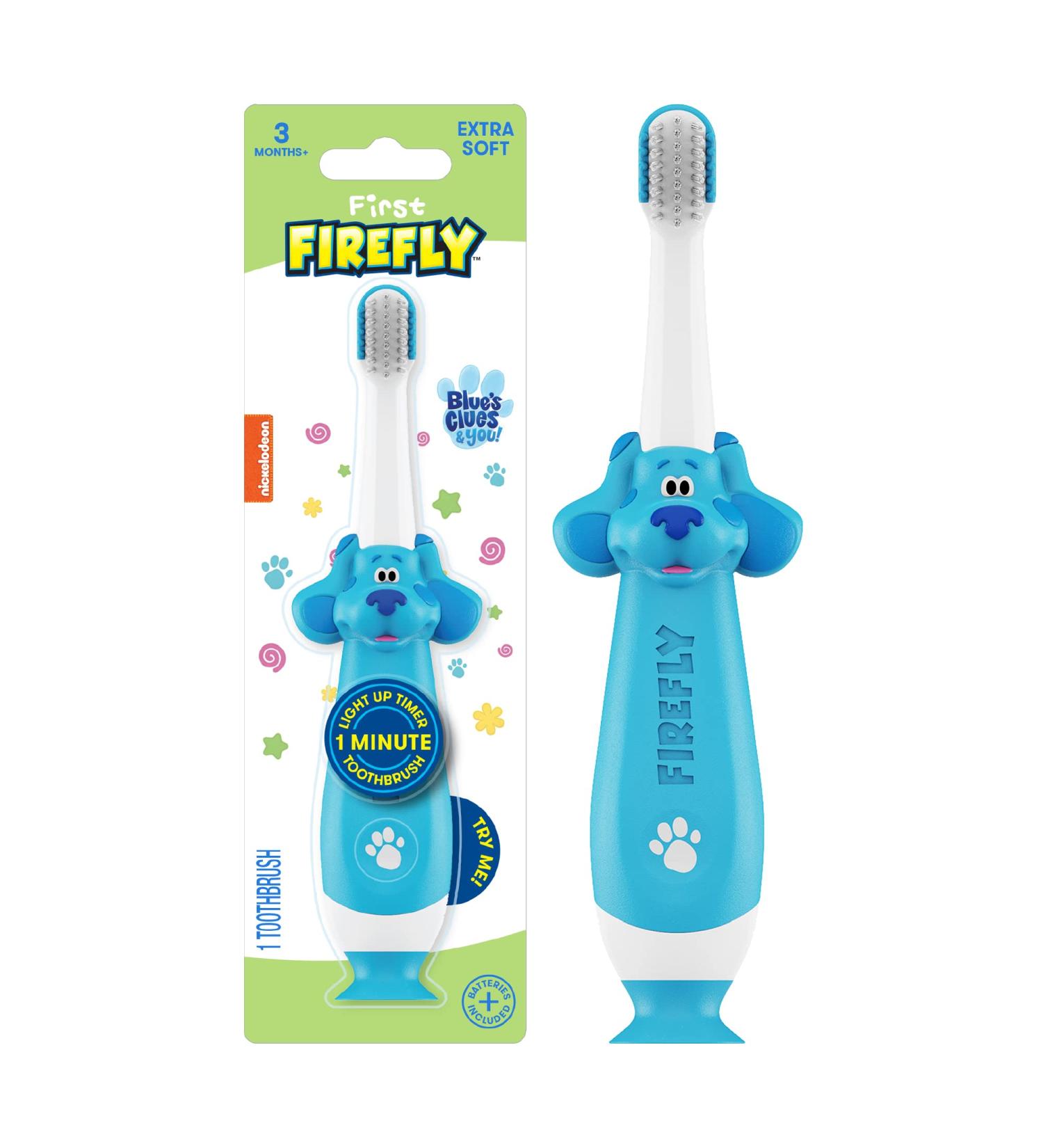 FIREFLY Light Up Toothbrush - Blue's Clues | Kids' First Training Brush - Buy Online on GoSupps.com