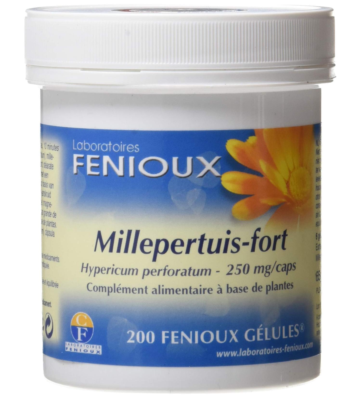 Fenioux Millepertuis Fort Hypericum Photos 200 cap individually packed 1 x 300 g