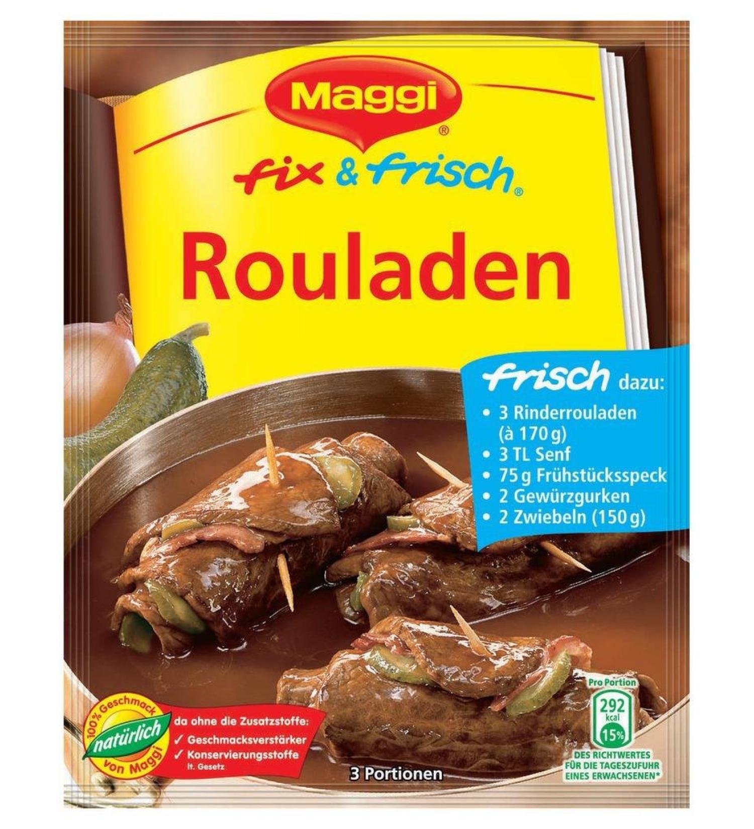 MAGGI fix & Fresh rouladen