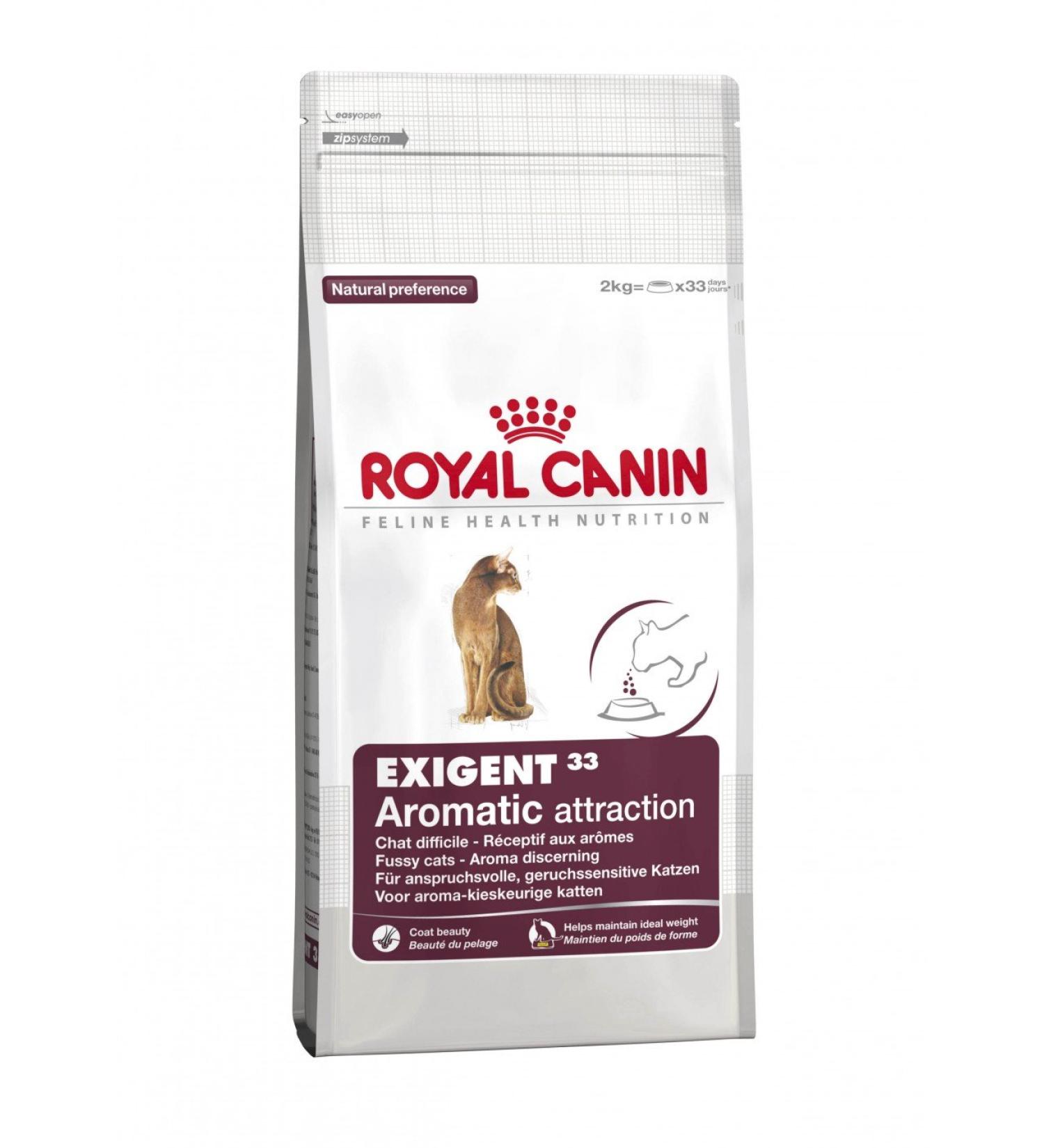 Royal Canin Aroma Exigent Adult Dry Cat Food 400g Poultry 400 g (Pack of 1)