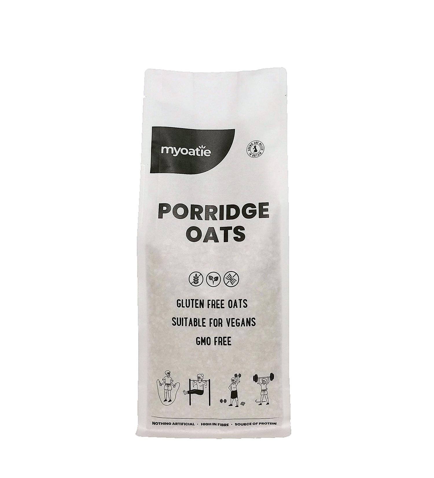 myoatie myoatie Porridge Oats | Low Sugar | Gluten Free | Natural | No Articial Sugar | 1kg